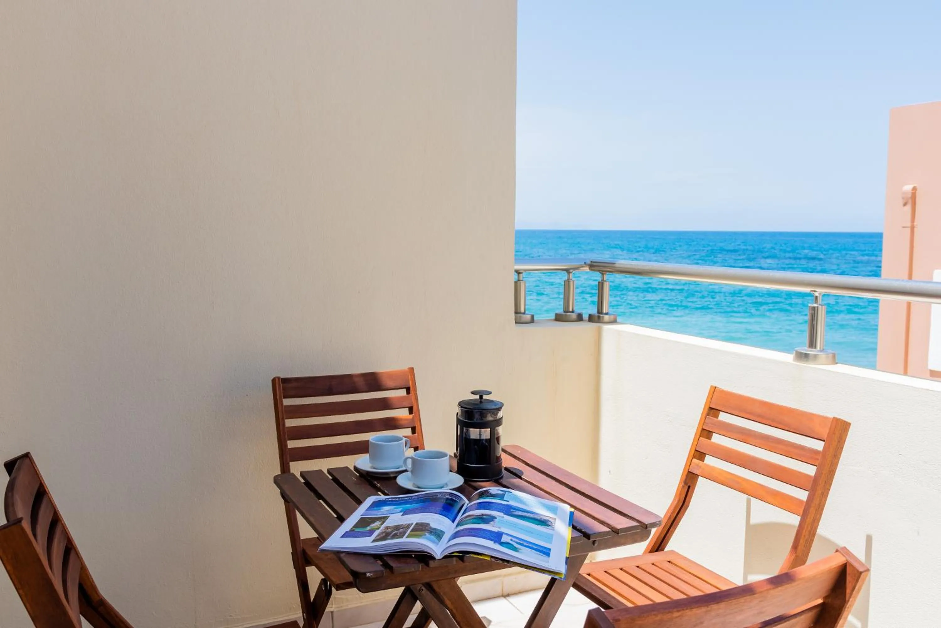 Patio in Almyra Apartments & Suites