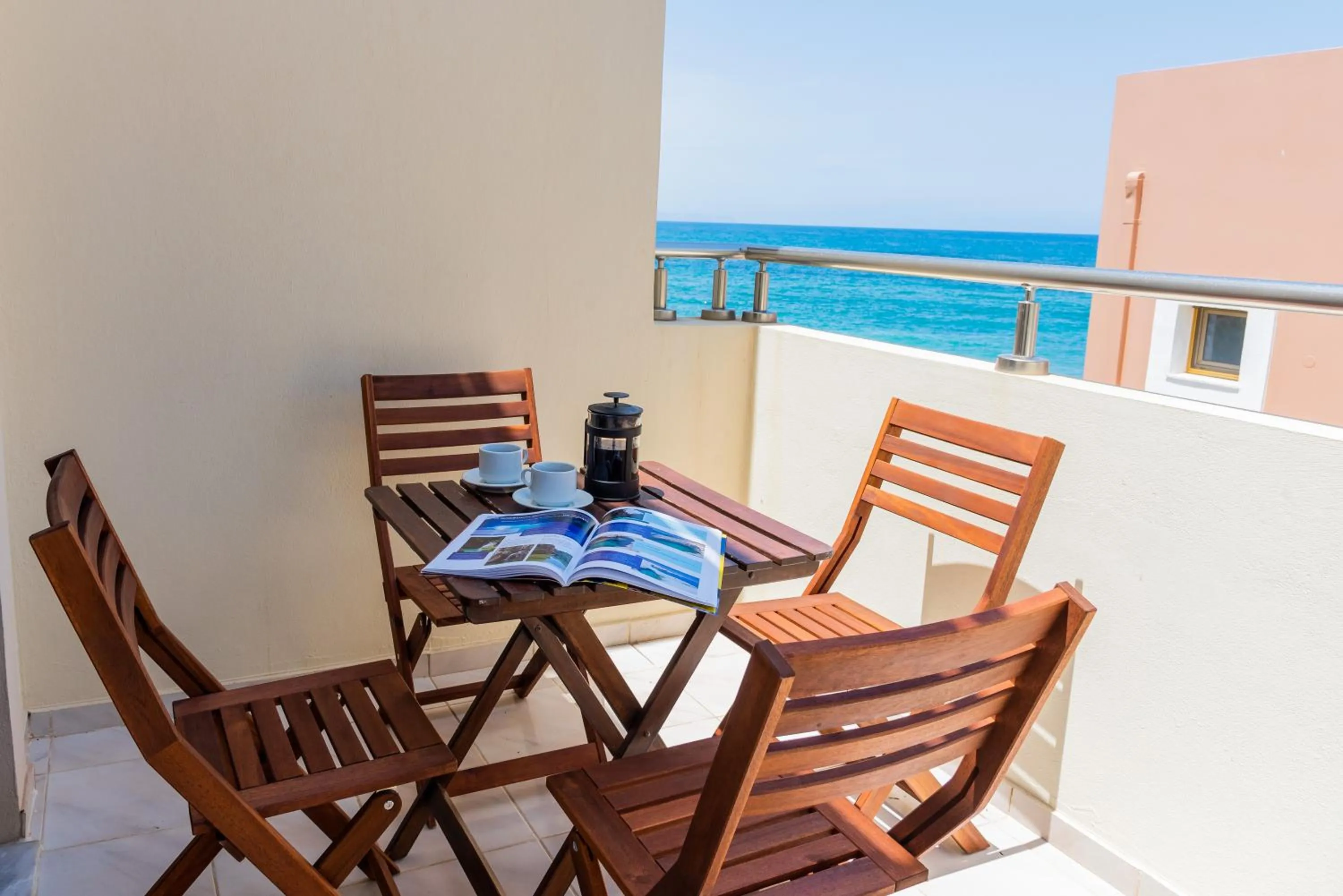 Patio in Almyra Apartments & Suites