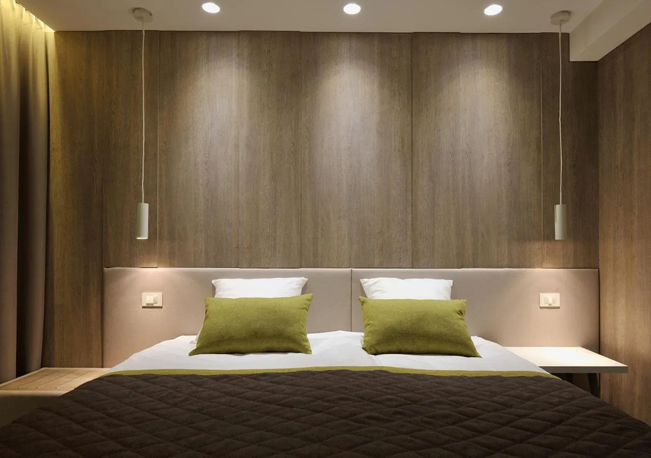 Bed in Postojna Cave Hotel Jama