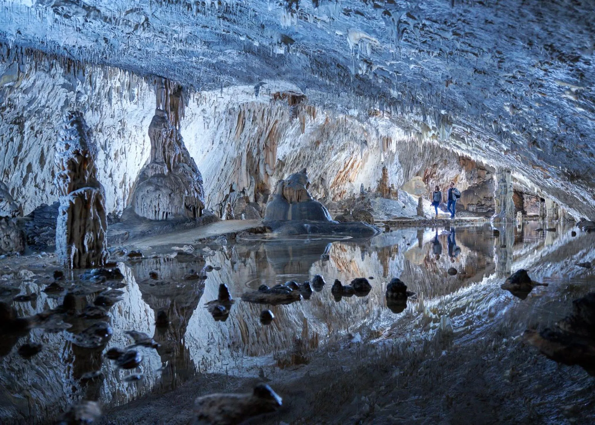 Natural landscape in Postojna Cave Hotel Jama