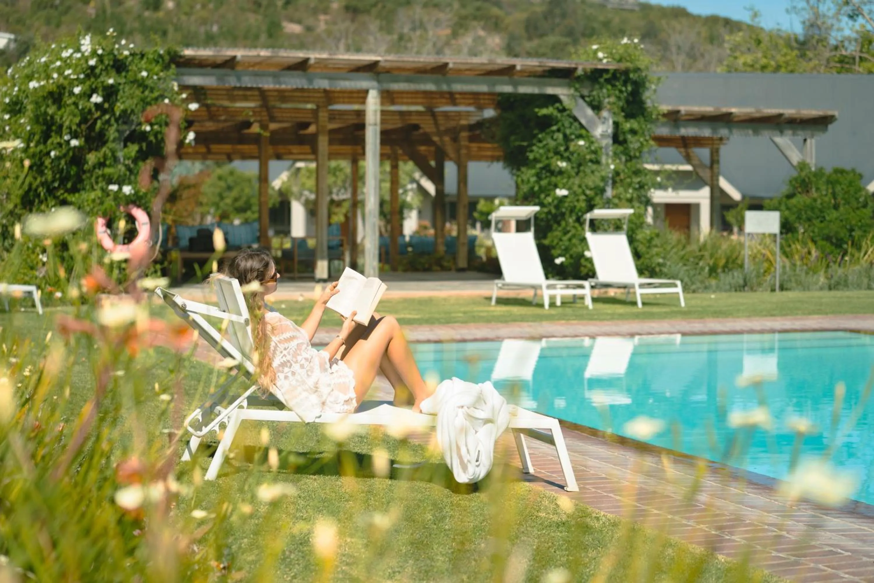 Swimming pool in Knysna Hollow Country Estate