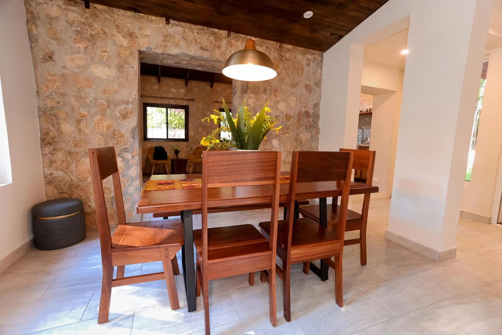 Dining area in Sattva Land