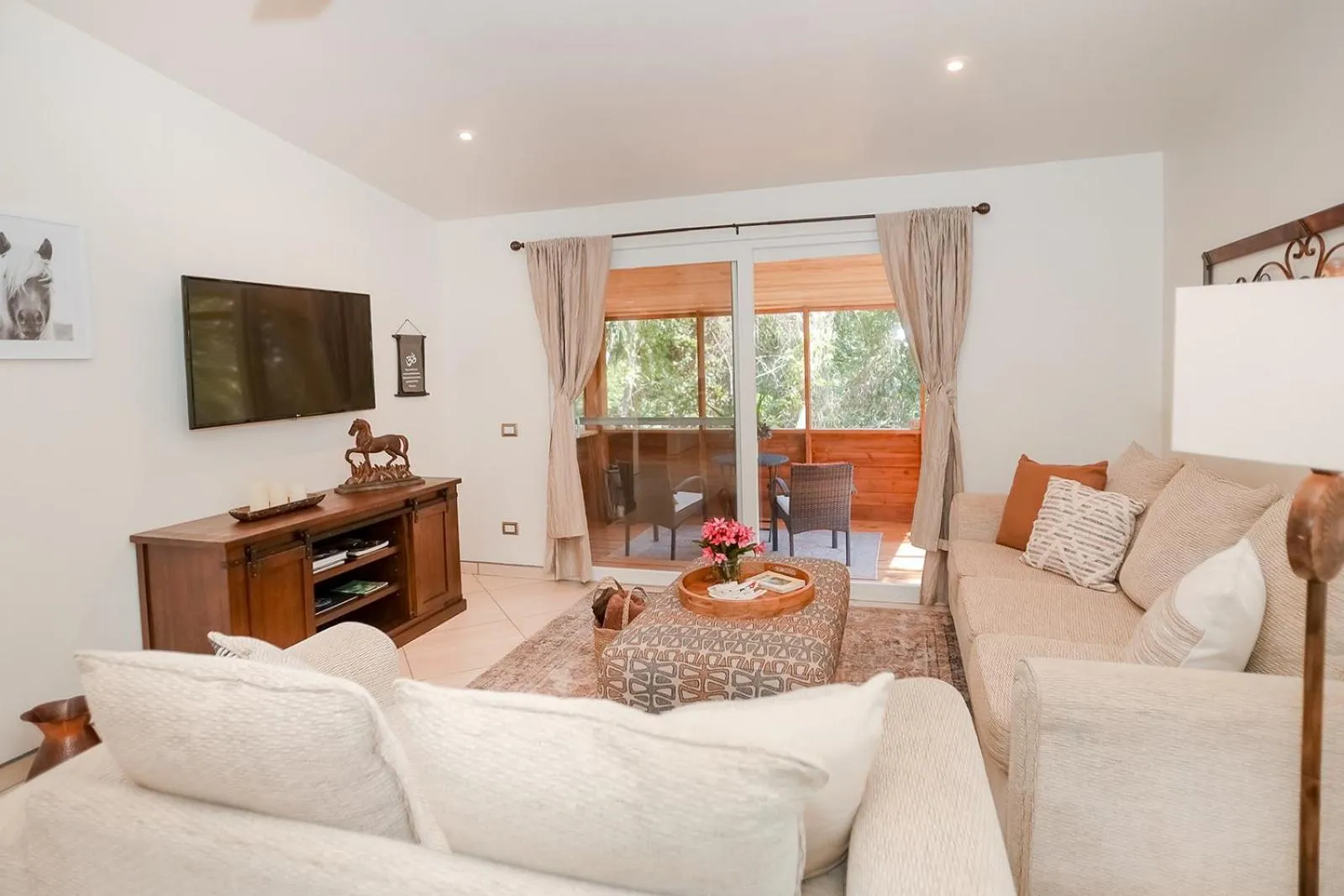 Living room in Sattva Land