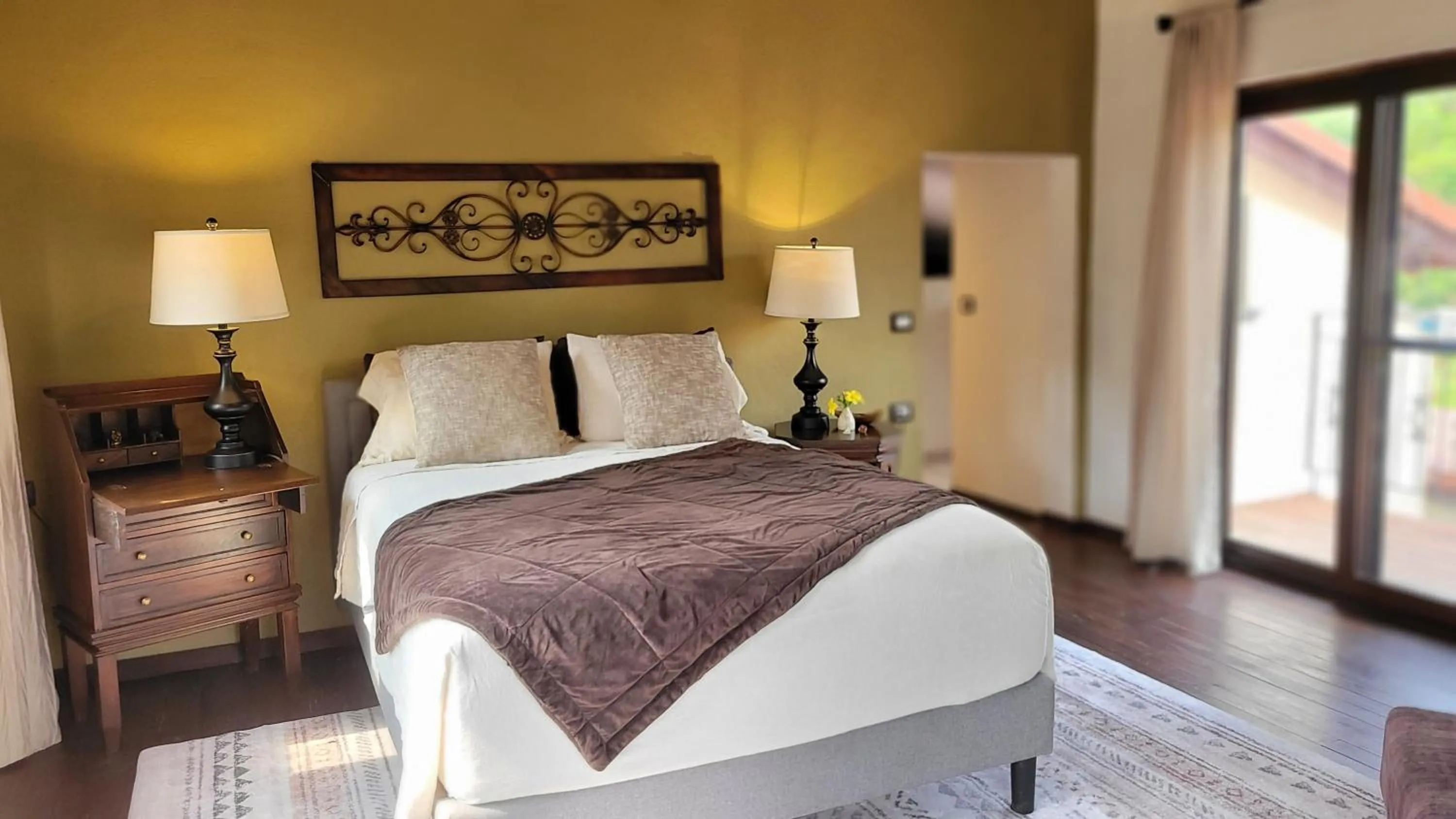 Bedroom, Bed in Sattva Land