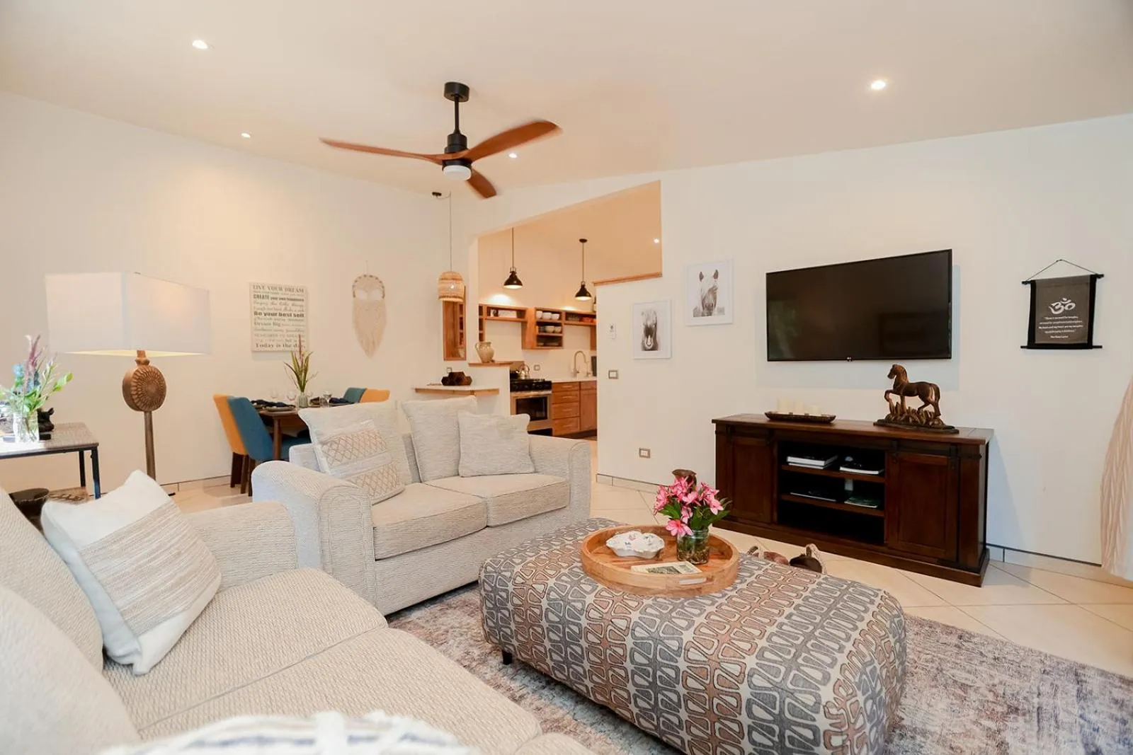 Living room in Sattva Land