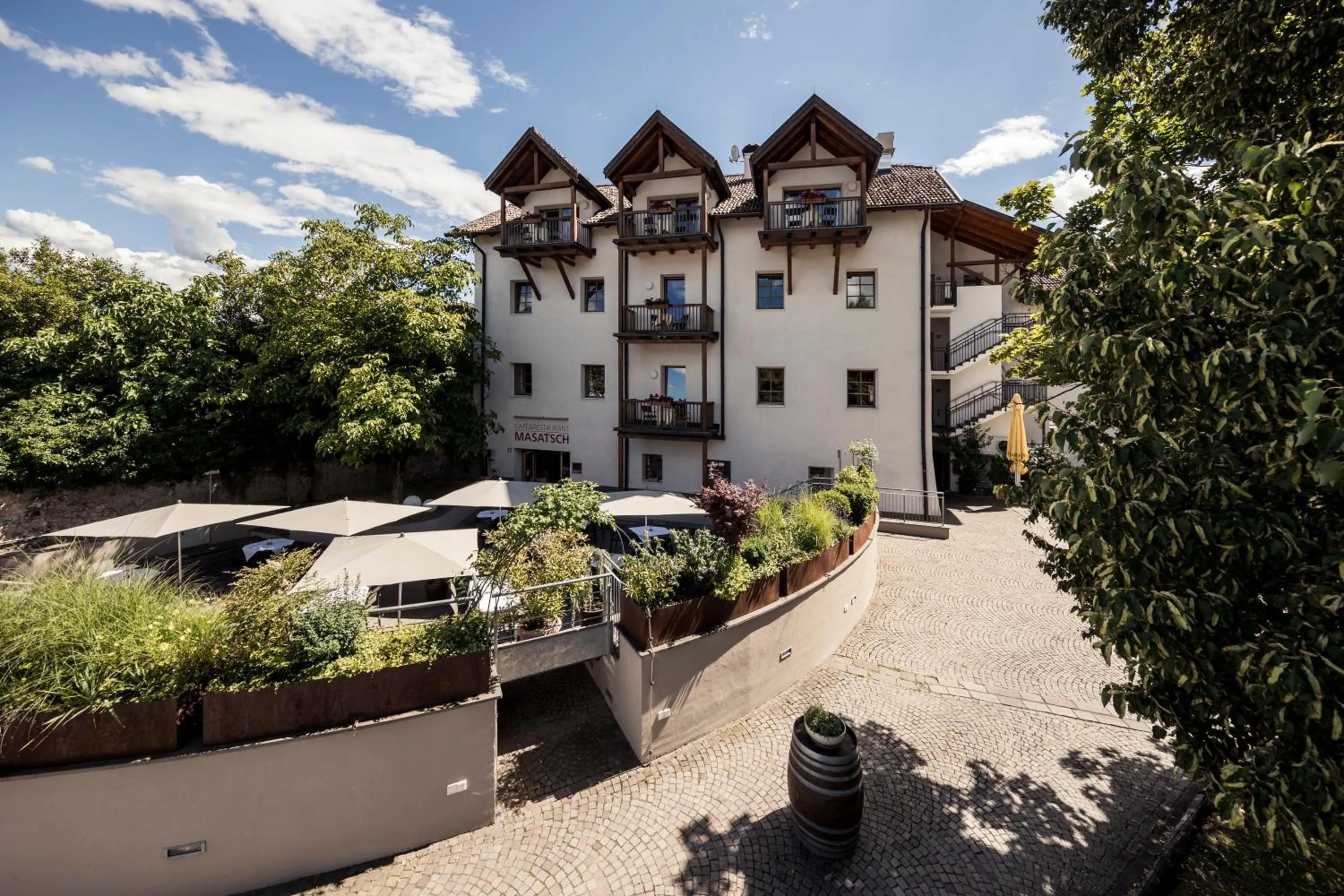 Property building in Hotel Masatsch