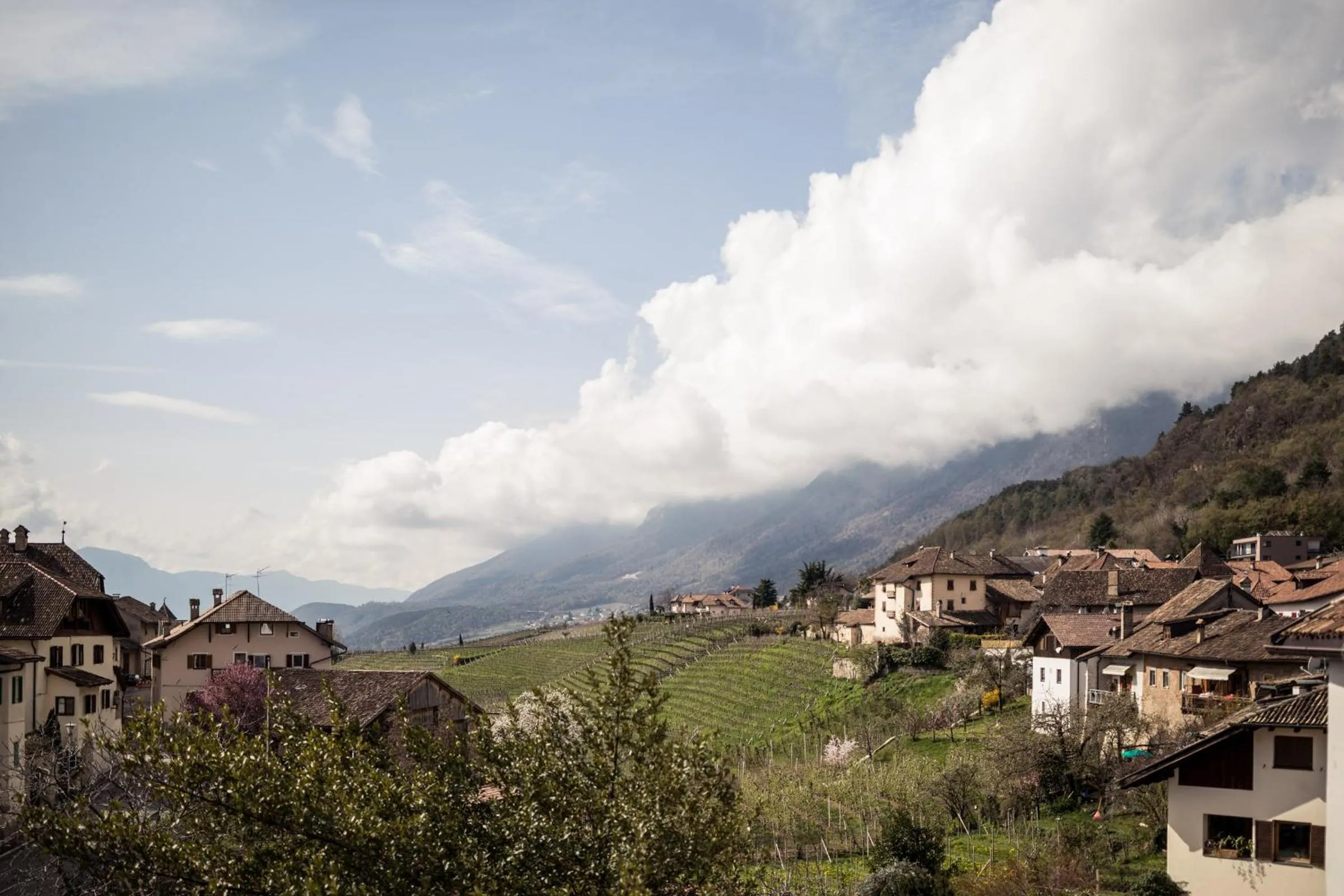 Mountain view in Hotel Masatsch