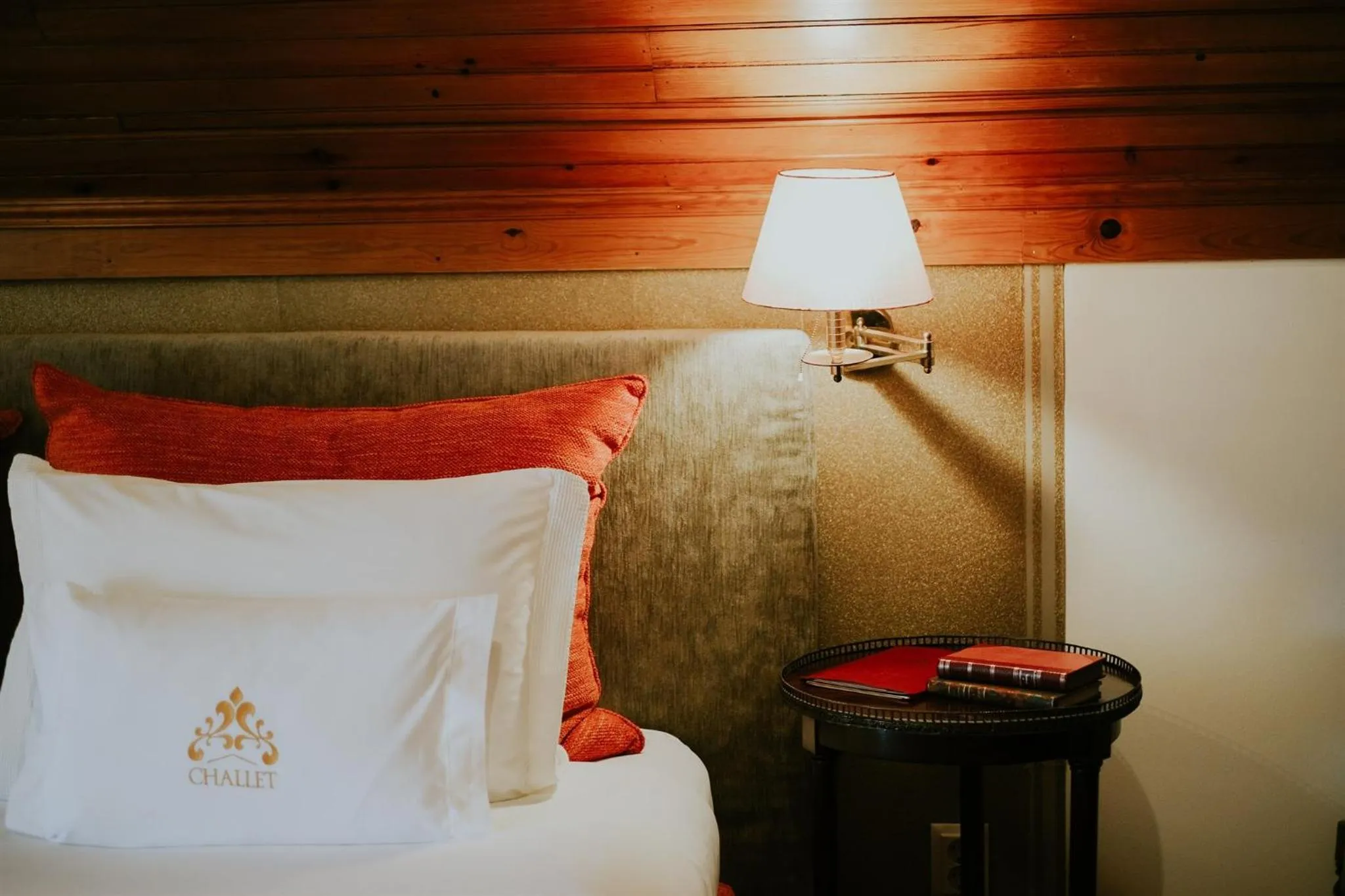 Bed in Challet Fonte Nova