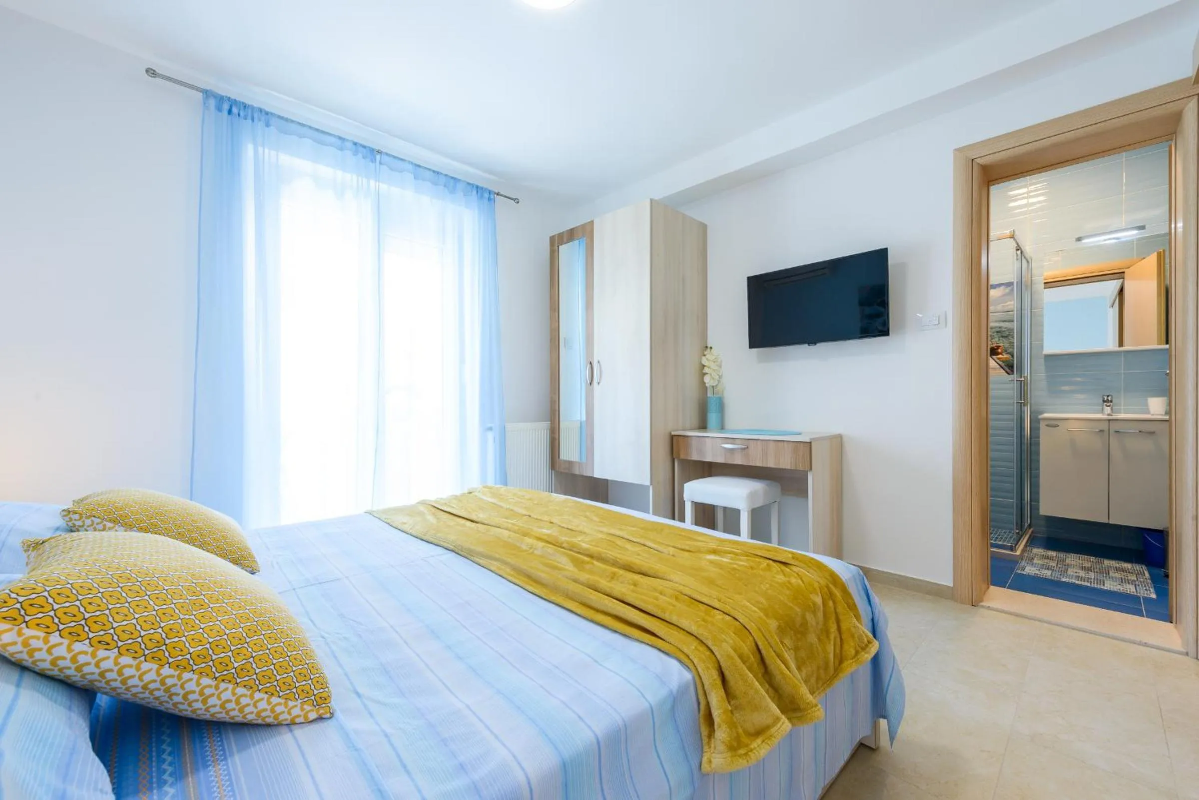Bed in Villa Ive