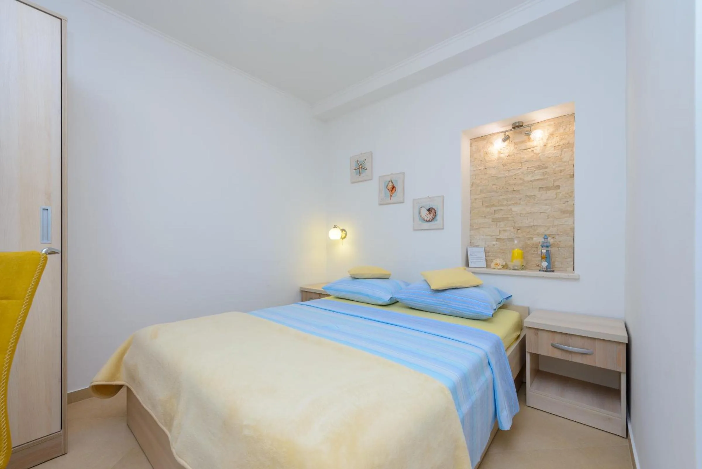 Bed in Villa Ive