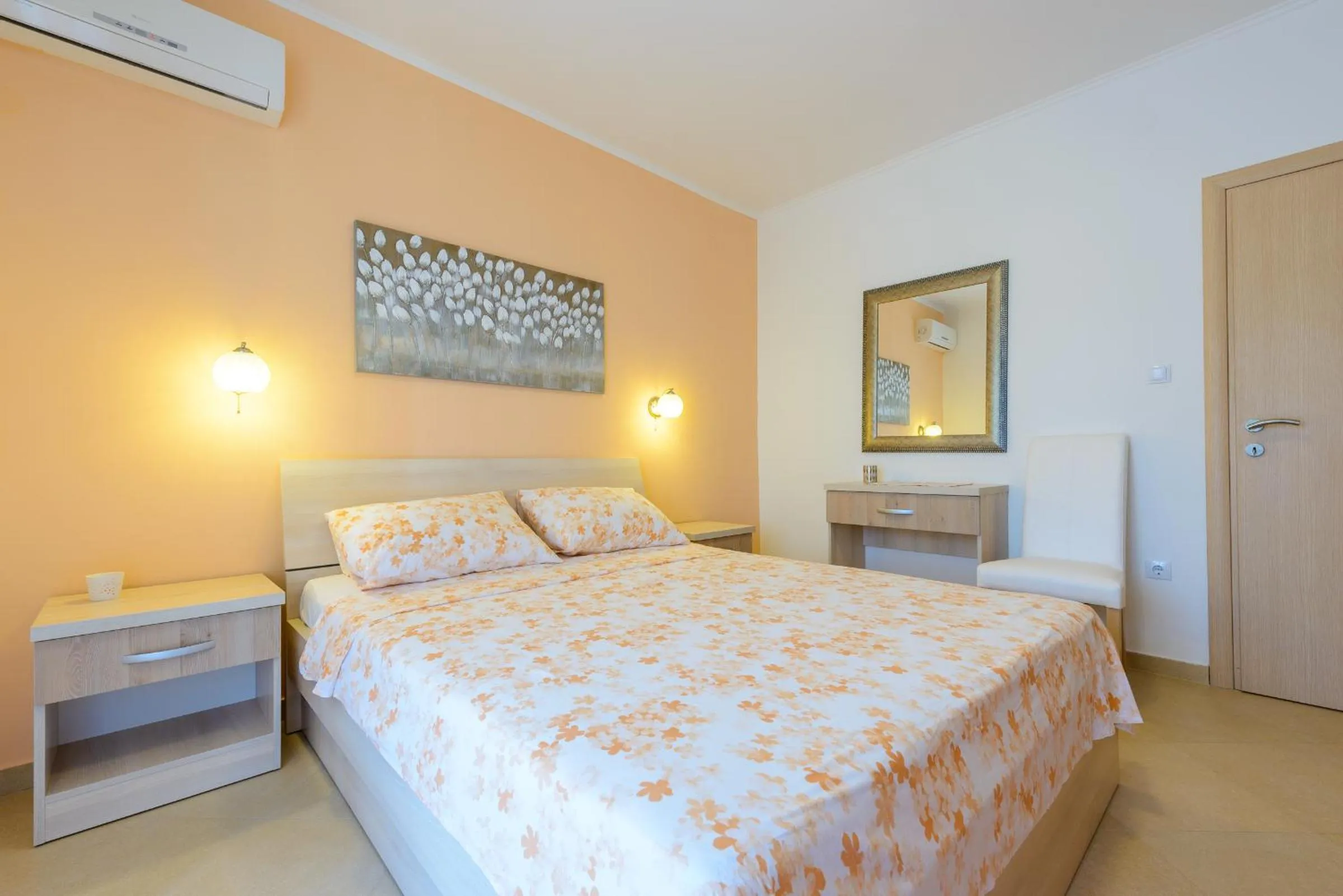 Bed in Villa Ive
