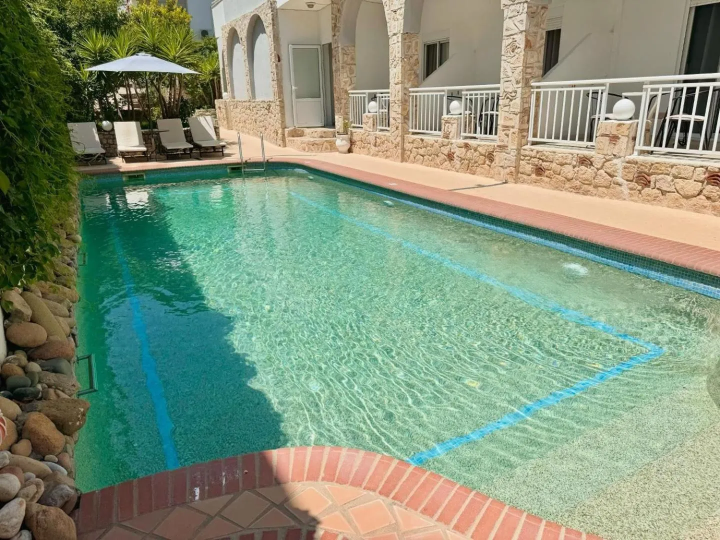 Swimming pool in Hotel Pighi