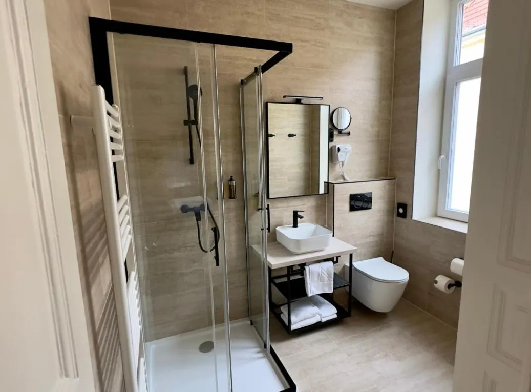 Bathroom in Hotel Evropa