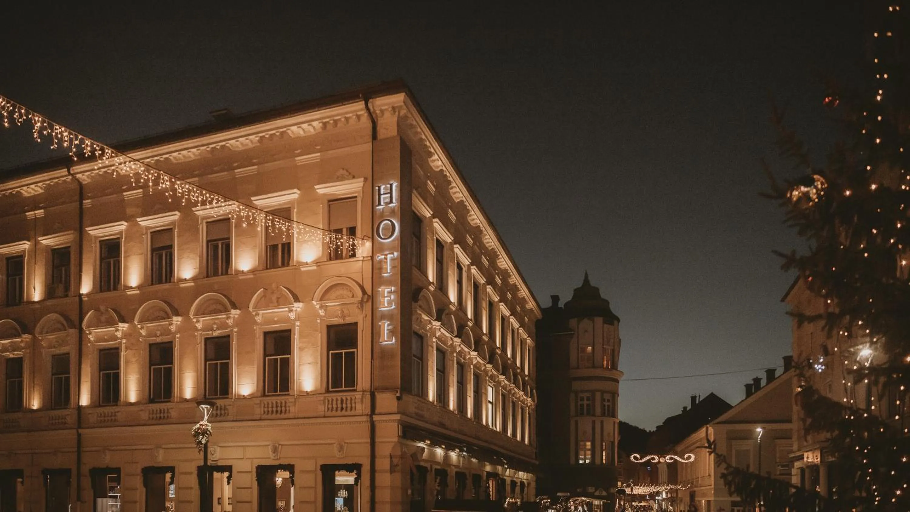 Property building in Hotel Evropa