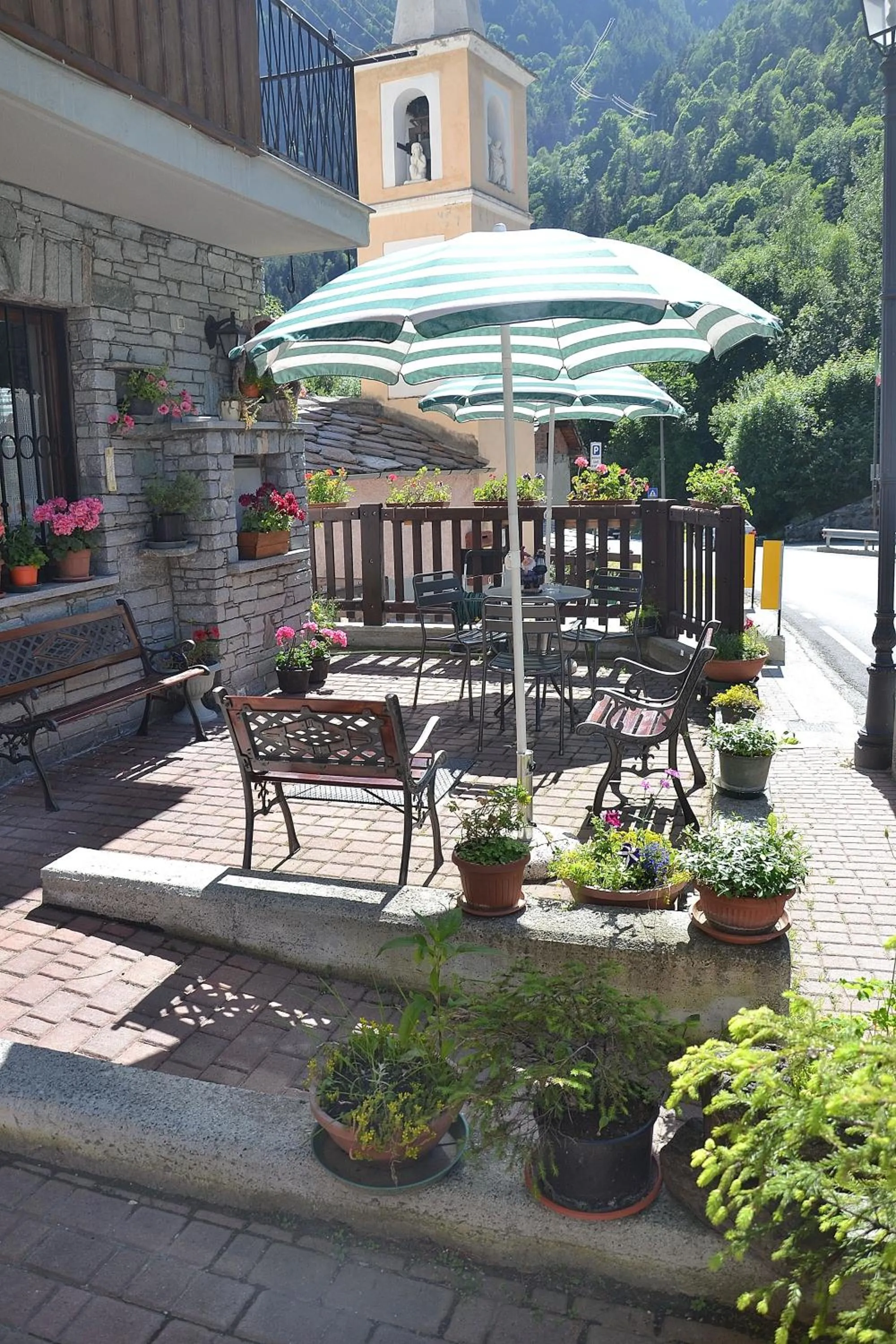 Decorative detail in Residence Bellevue