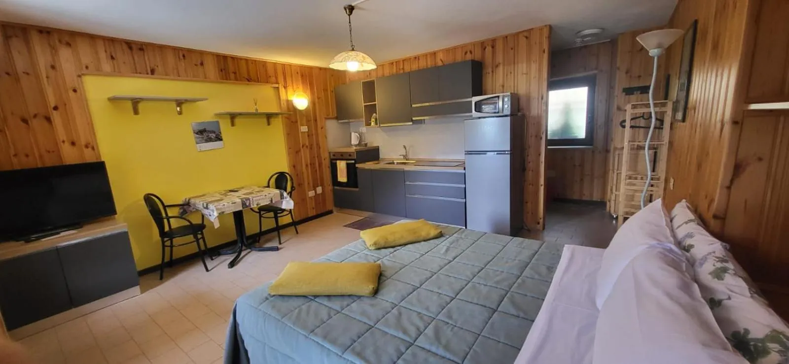 Living room, Bed in Residence Bellevue