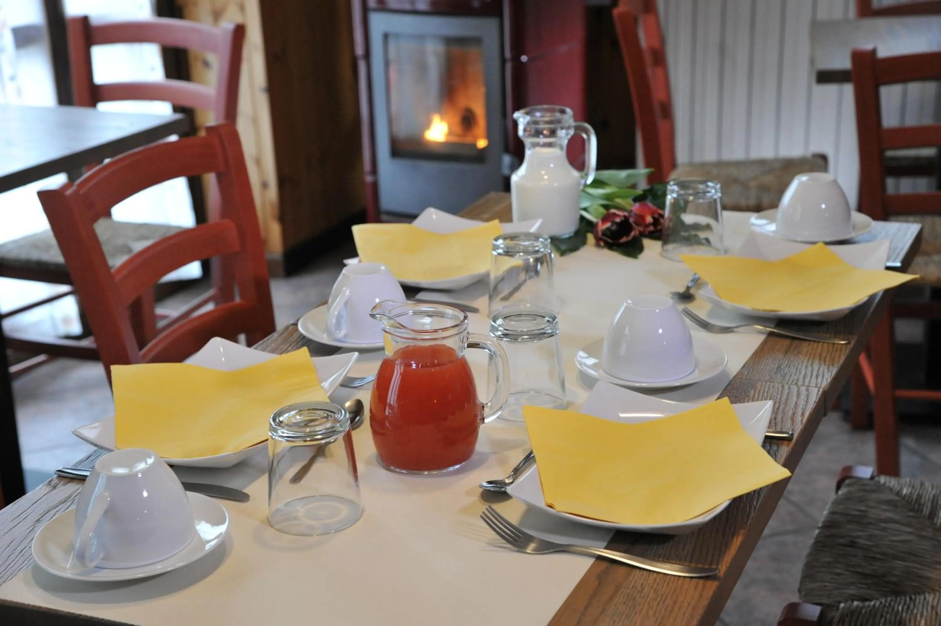 Buffet breakfast in Residence Bellevue