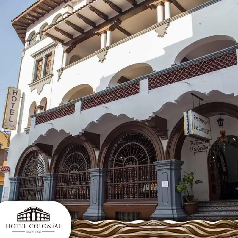 Food and drinks in Hotel Colonial