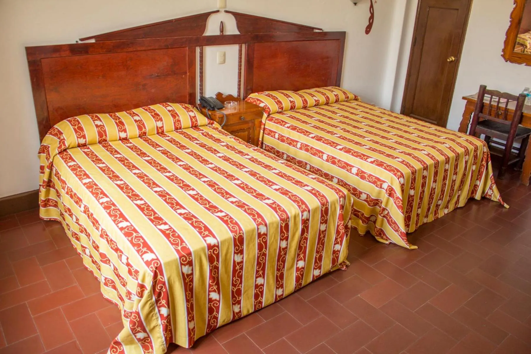 Bed in Hotel Colonial
