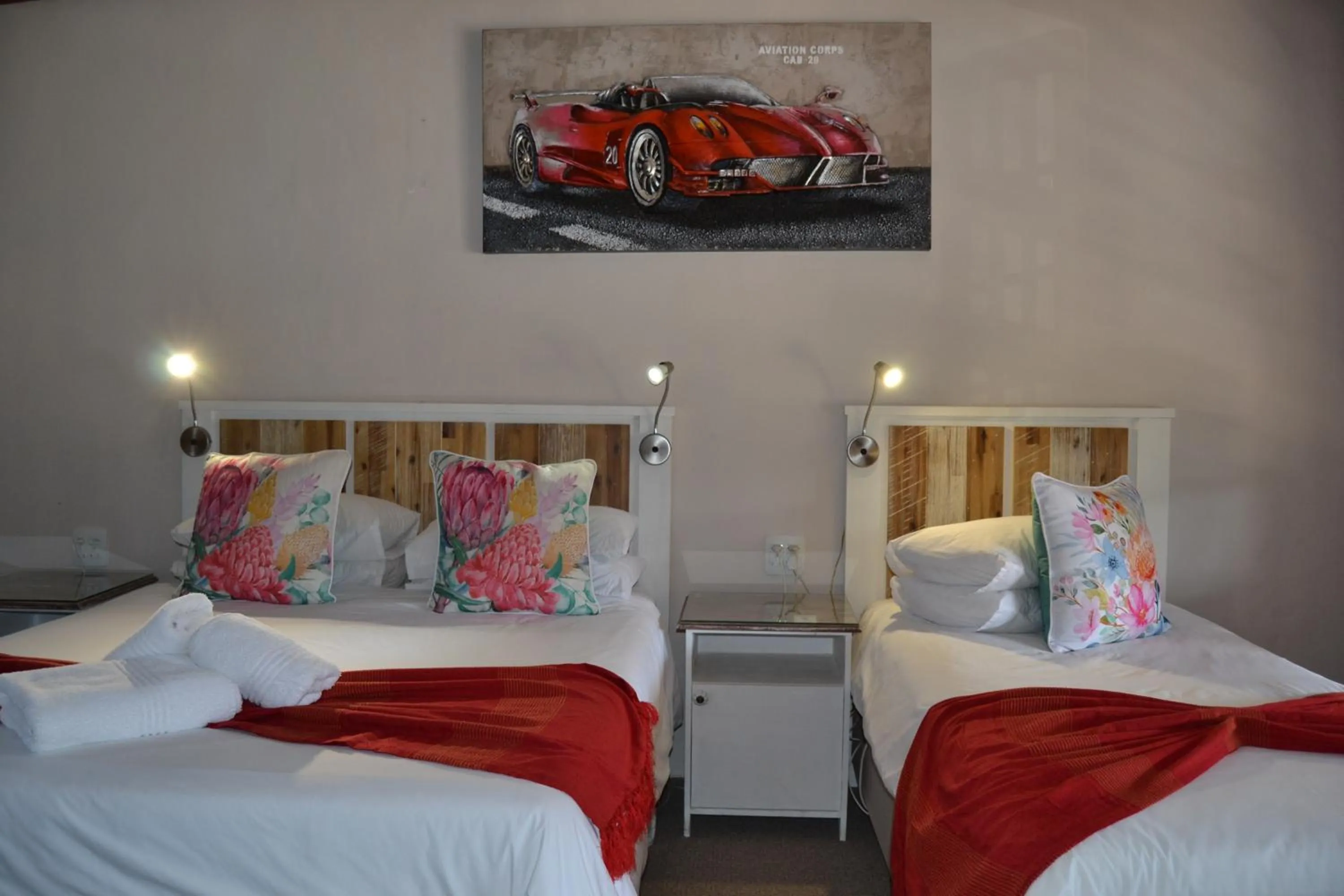 Bed in Storms River Guest Lodge