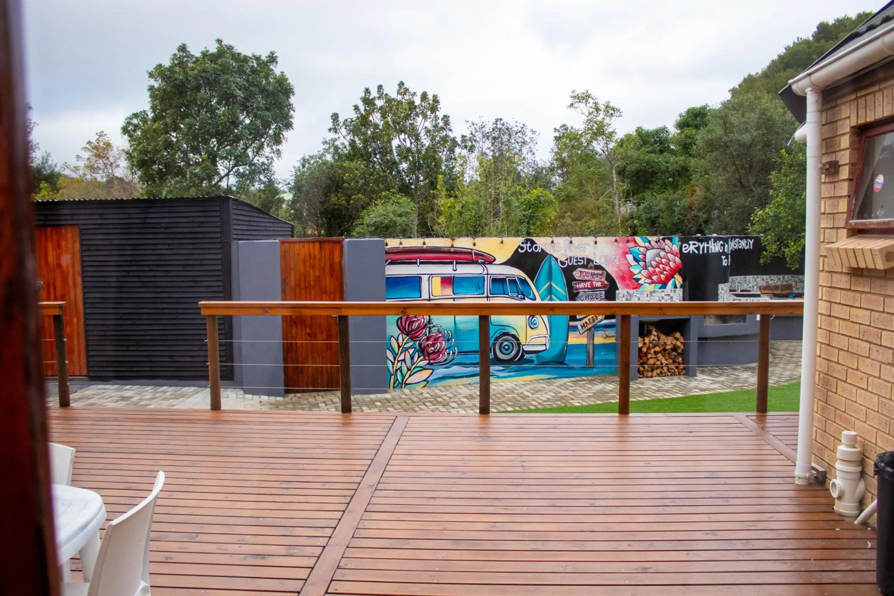 Property building in Storms River Guest Lodge