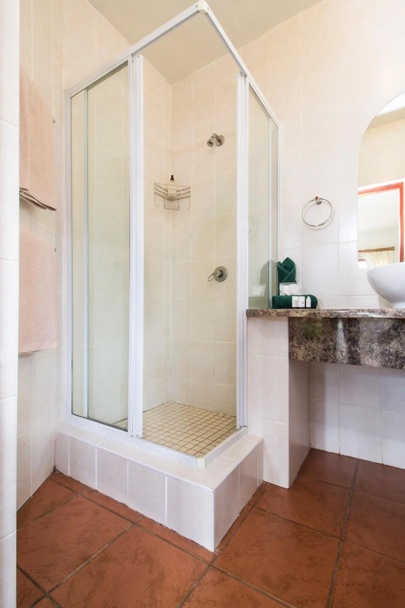 Shower in Storms River Guest Lodge