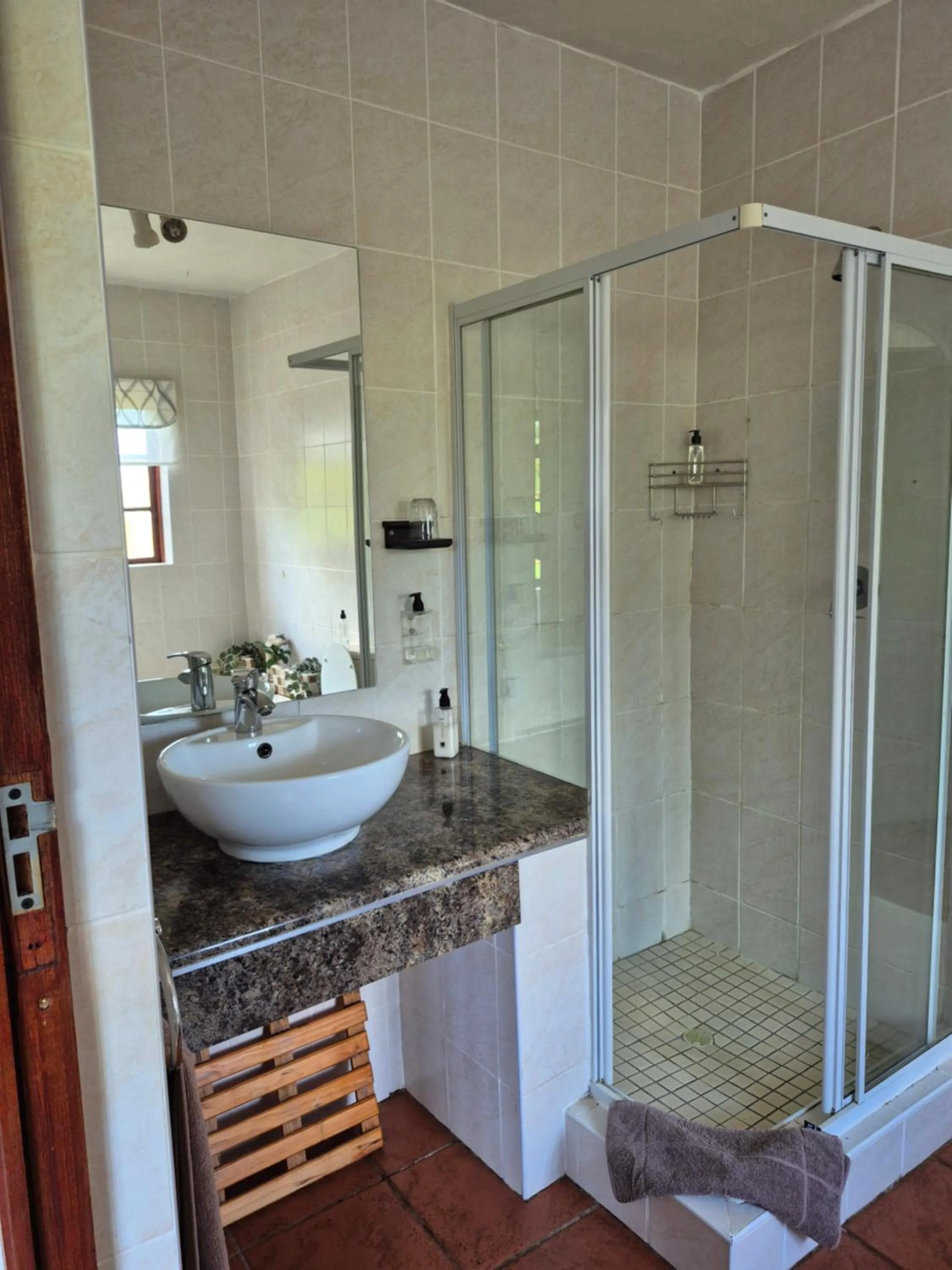 Shower in Storms River Guest Lodge