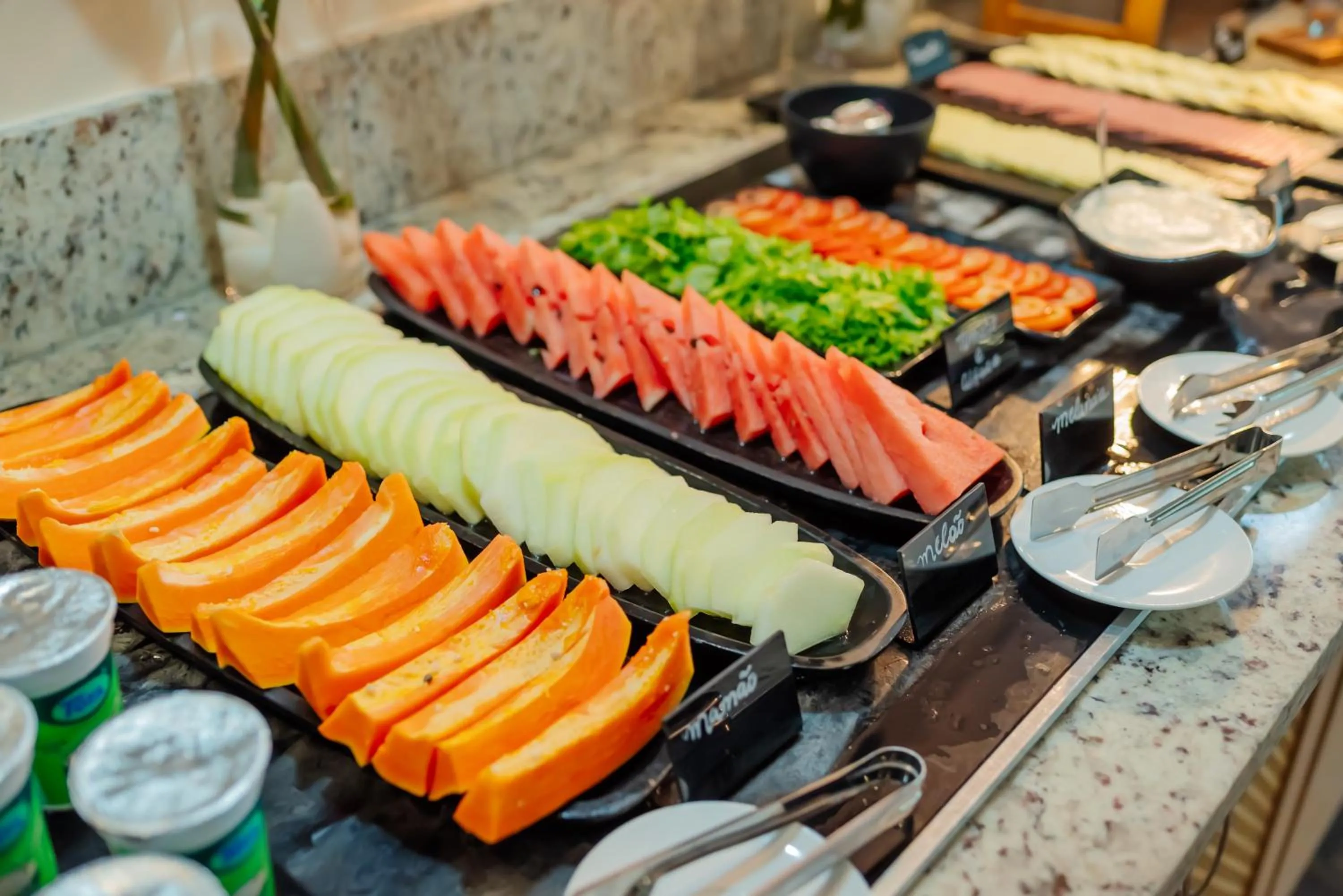 Buffet breakfast in ibis Styles Manaus