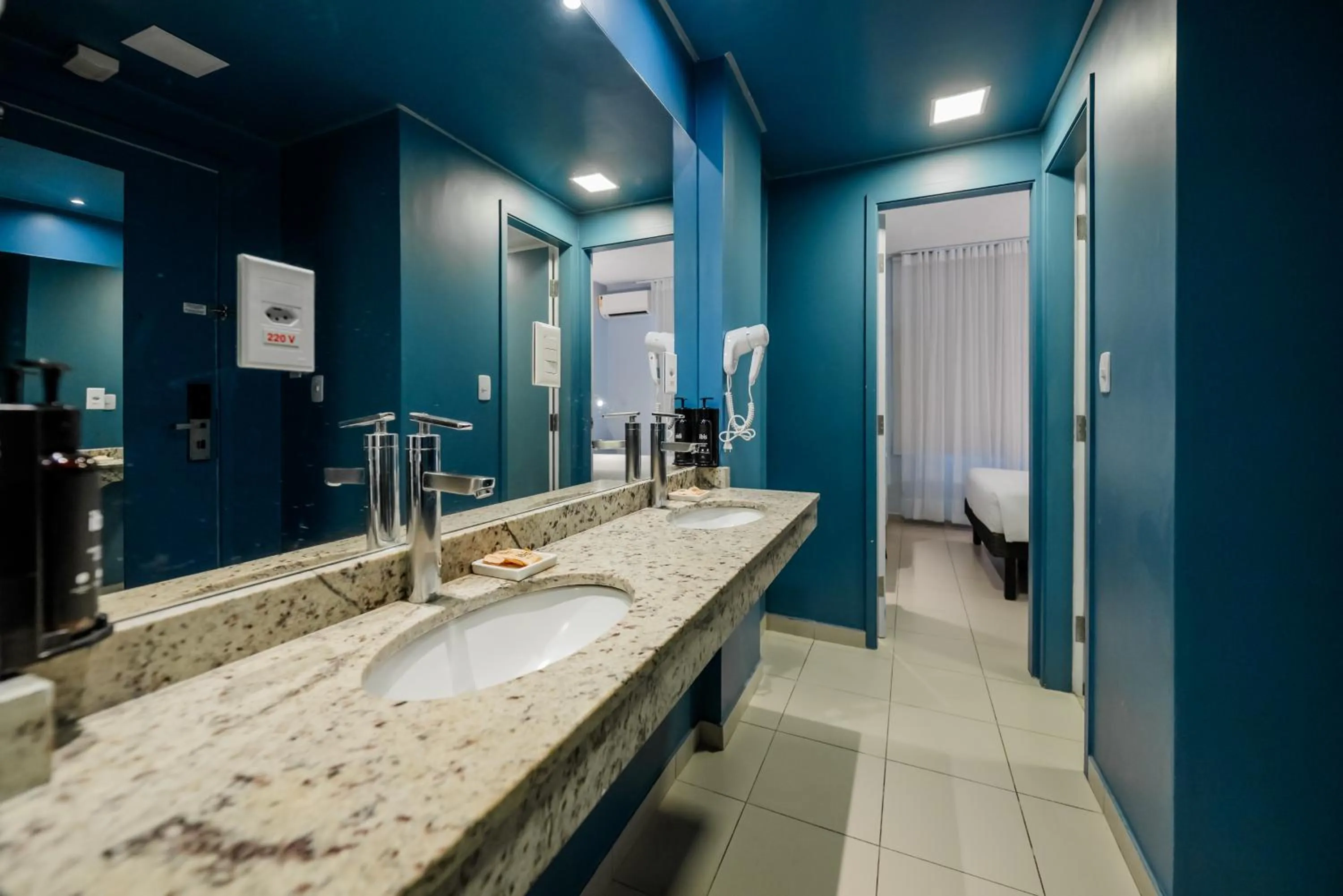 Bathroom in ibis Styles Manaus