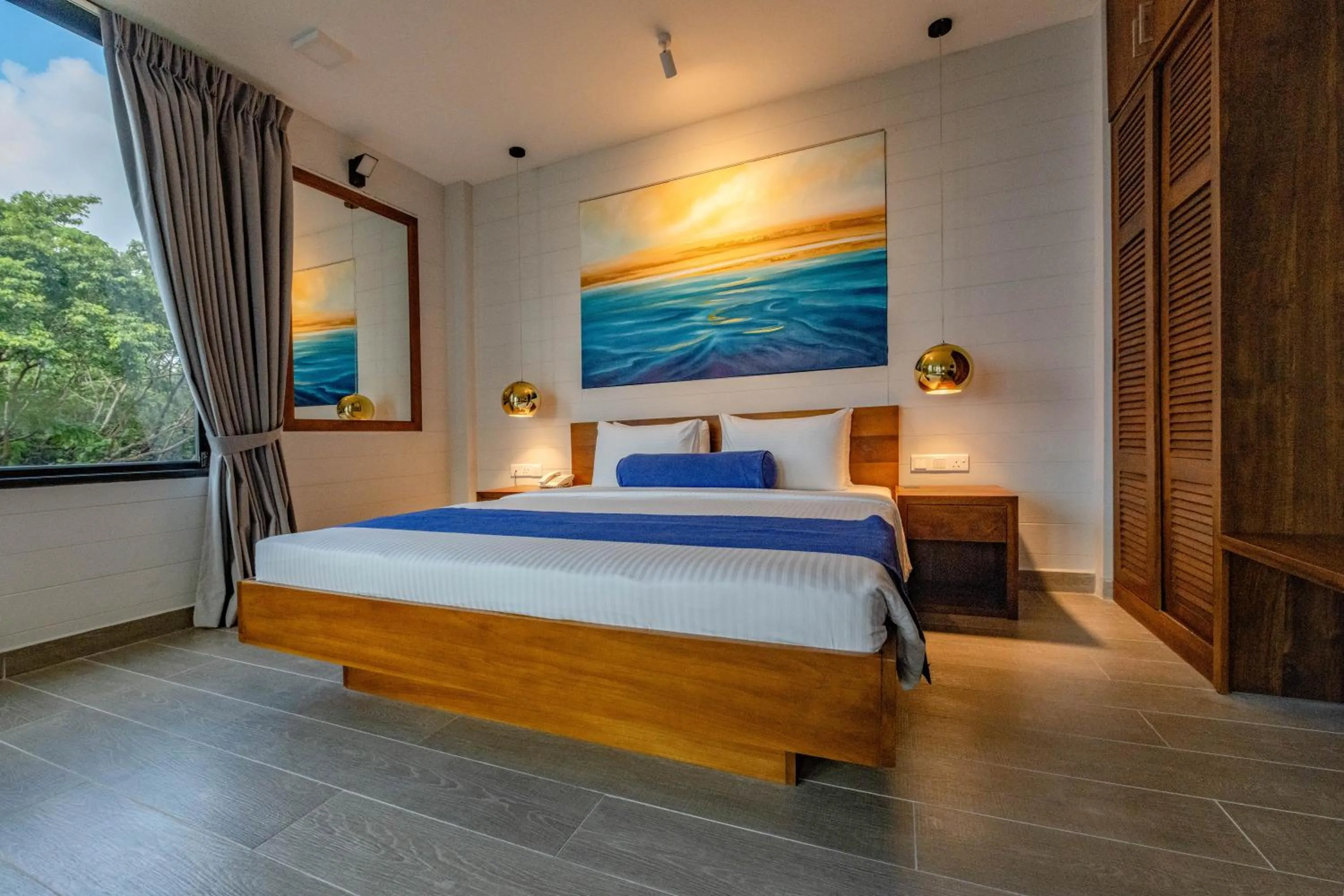 Bedroom, Bed in Agnus Unawatuna