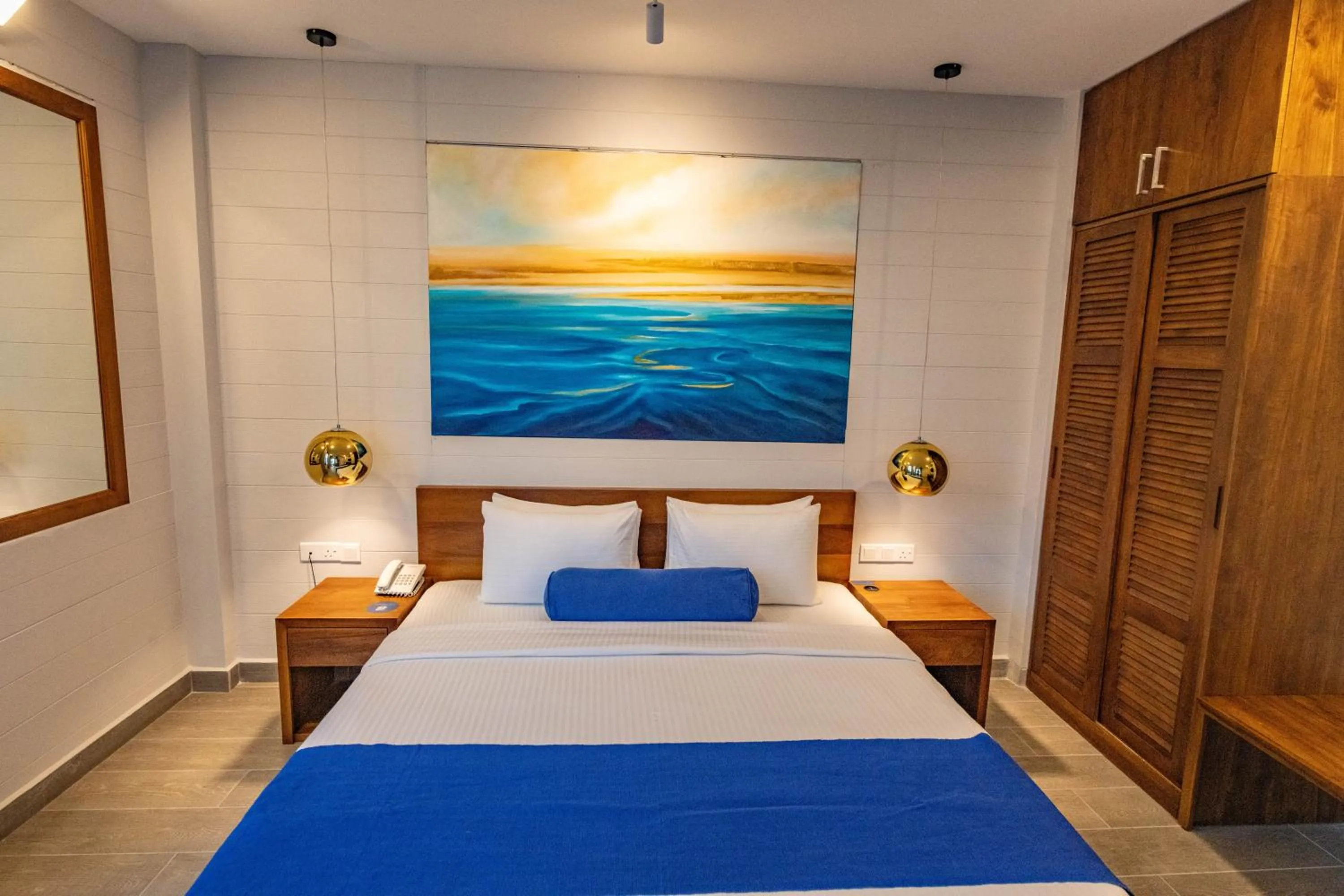 Bed in Agnus Unawatuna