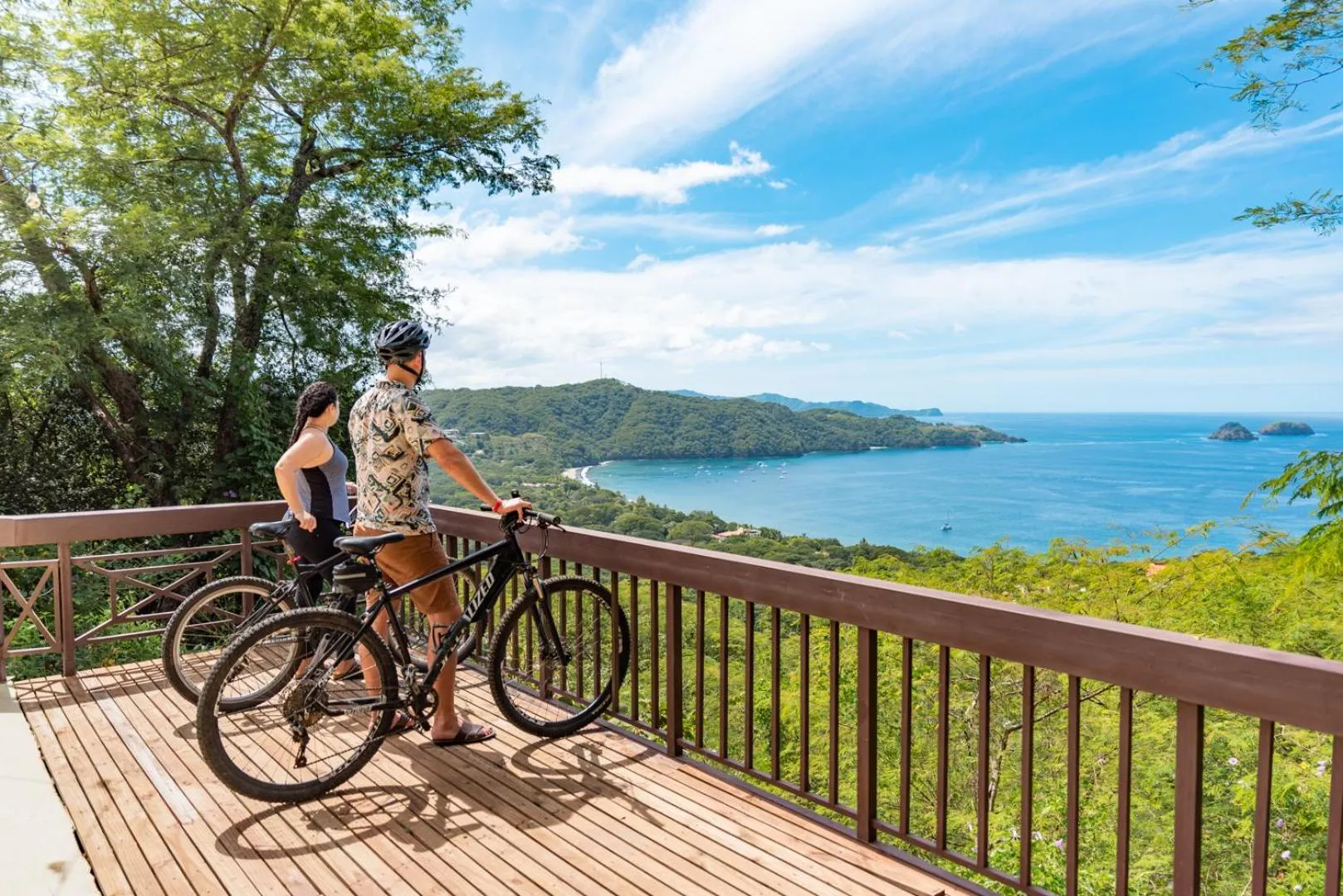 Cycling in Villas Sol Beach Resort