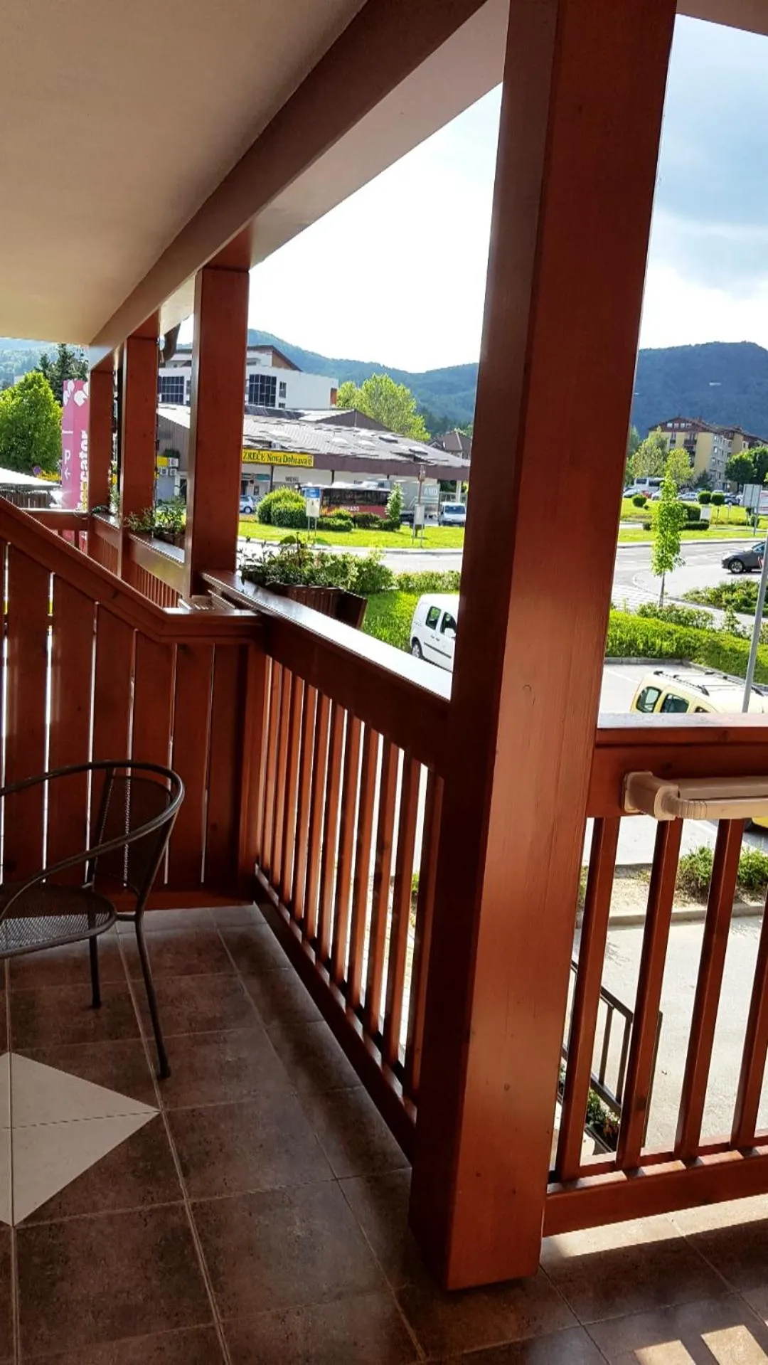City view in Garni Hotel Zvon