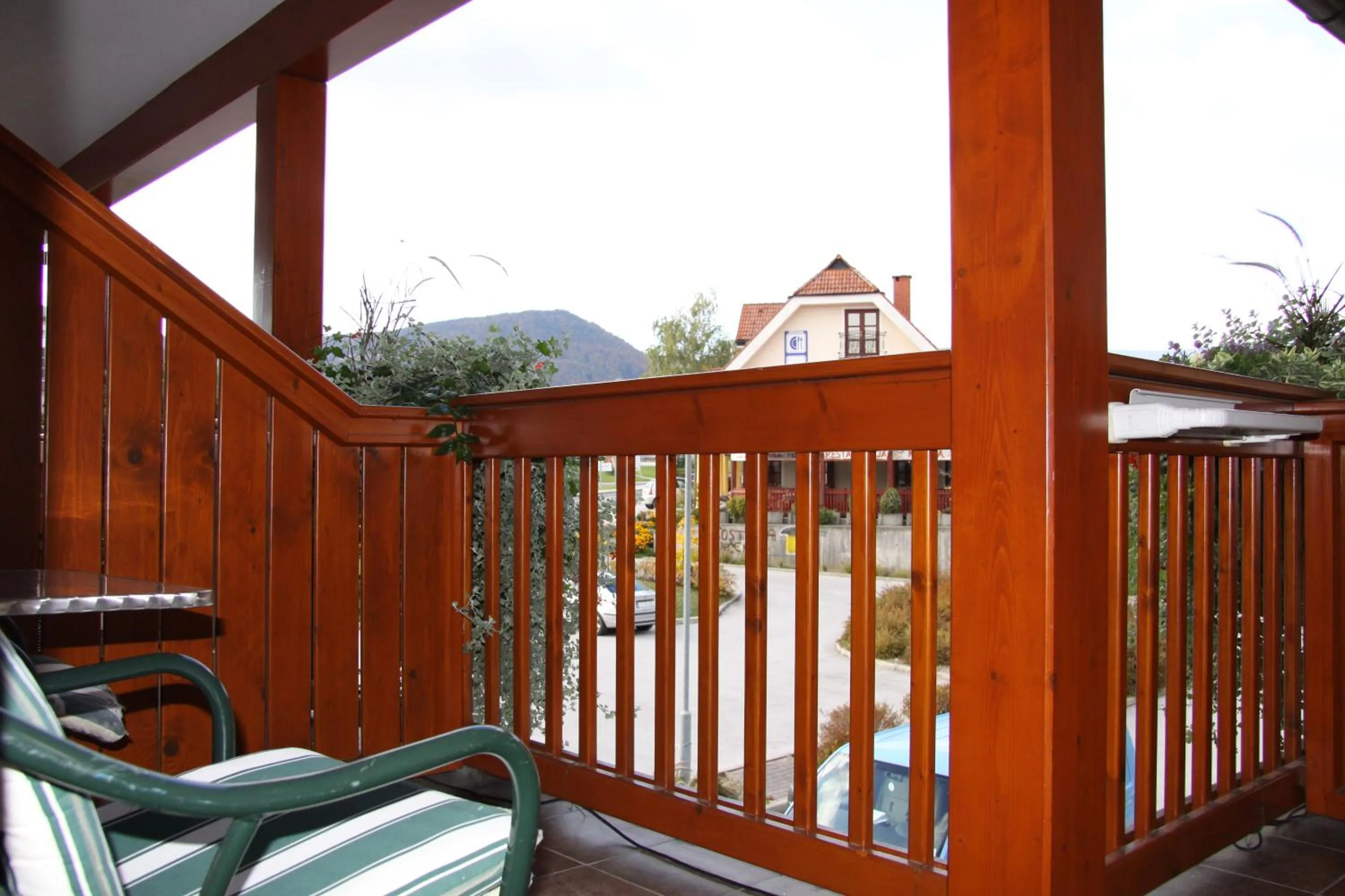 Balcony/Terrace in Garni Hotel Zvon