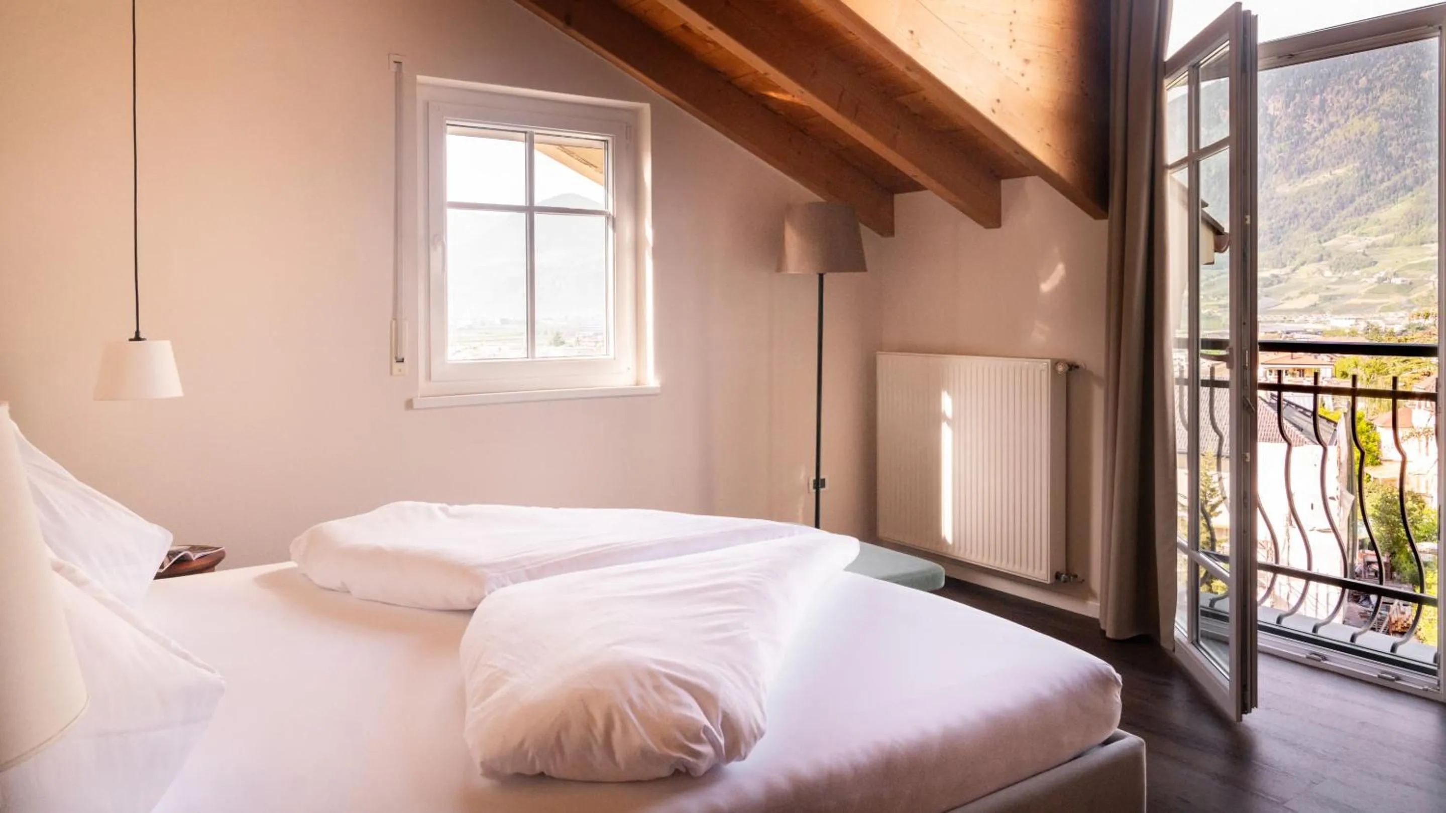 Bed in Hotel Villa Laurus