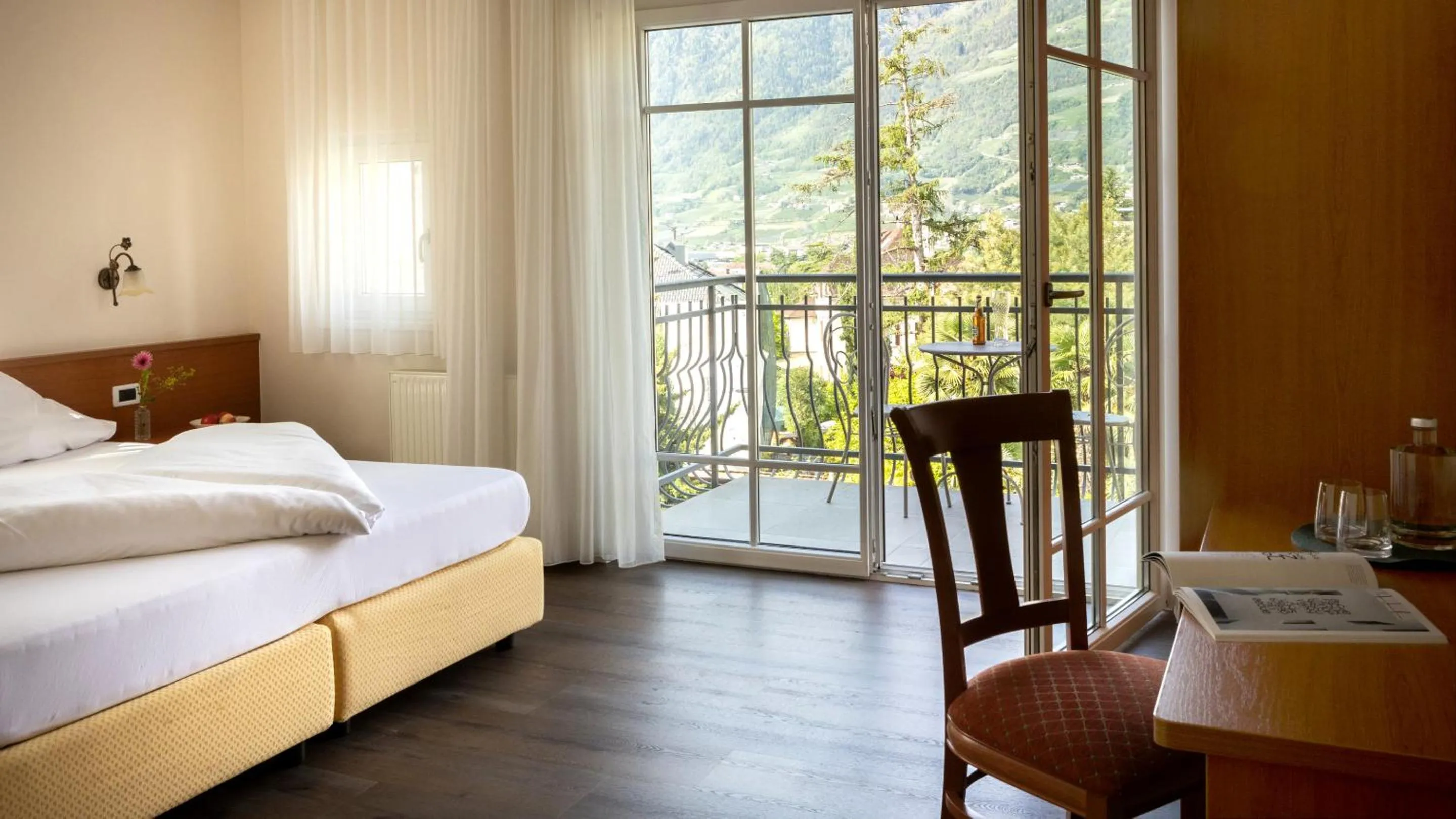 Bed in Hotel Villa Laurus