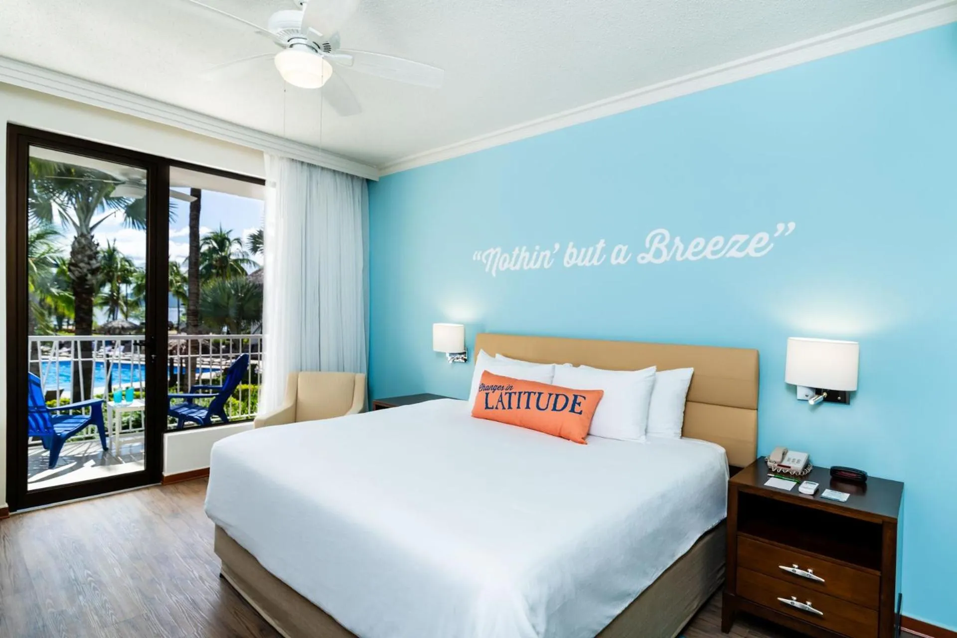 Bedroom, Bed in Margaritaville Beach Resort Playa Flamingo