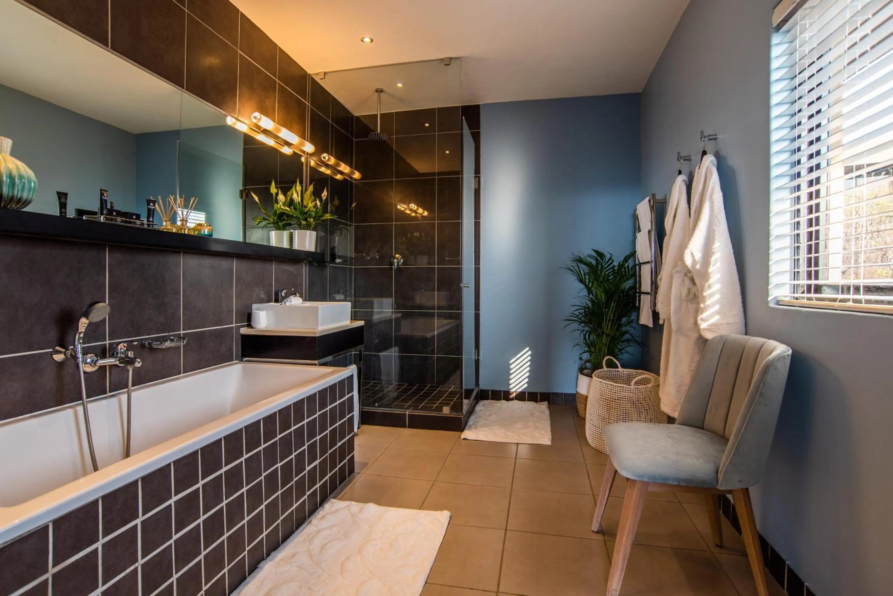 Shower in Thaba Eco Hotel