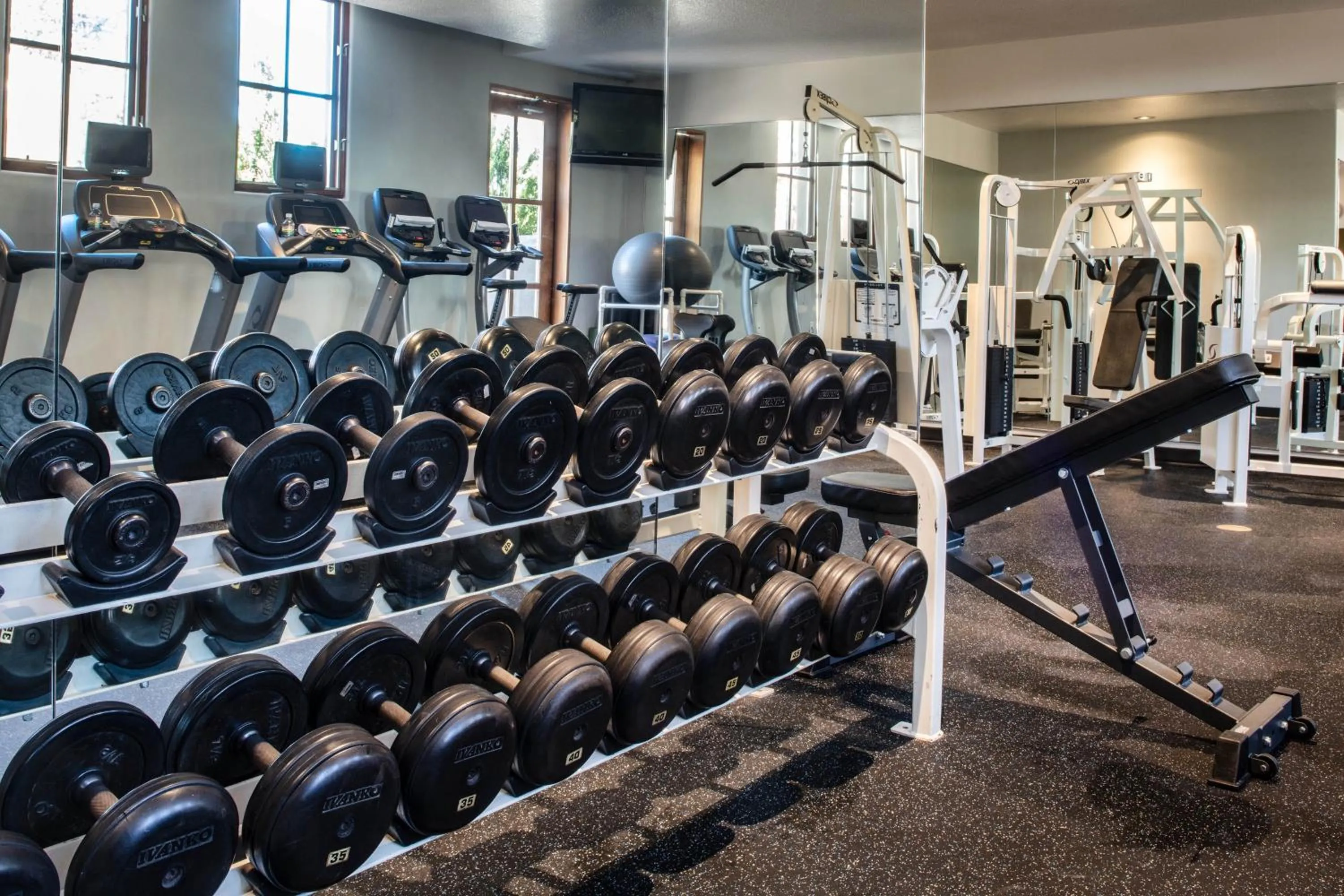 Fitness centre/facilities in La Posada De Santa Fe, a Tribute Portfolio Resort & Spa
