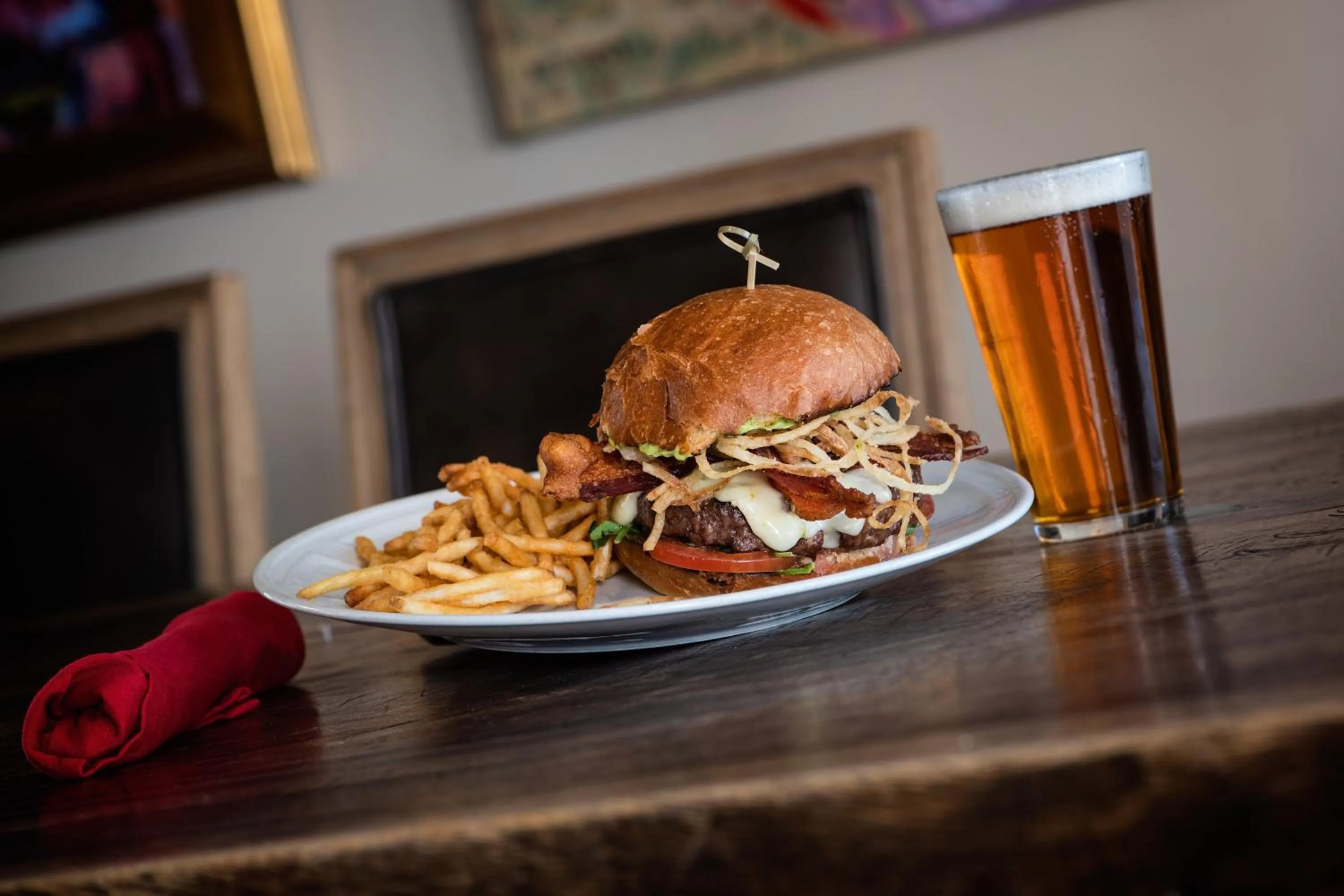 Lounge or bar in La Posada De Santa Fe, a Tribute Portfolio Resort & Spa