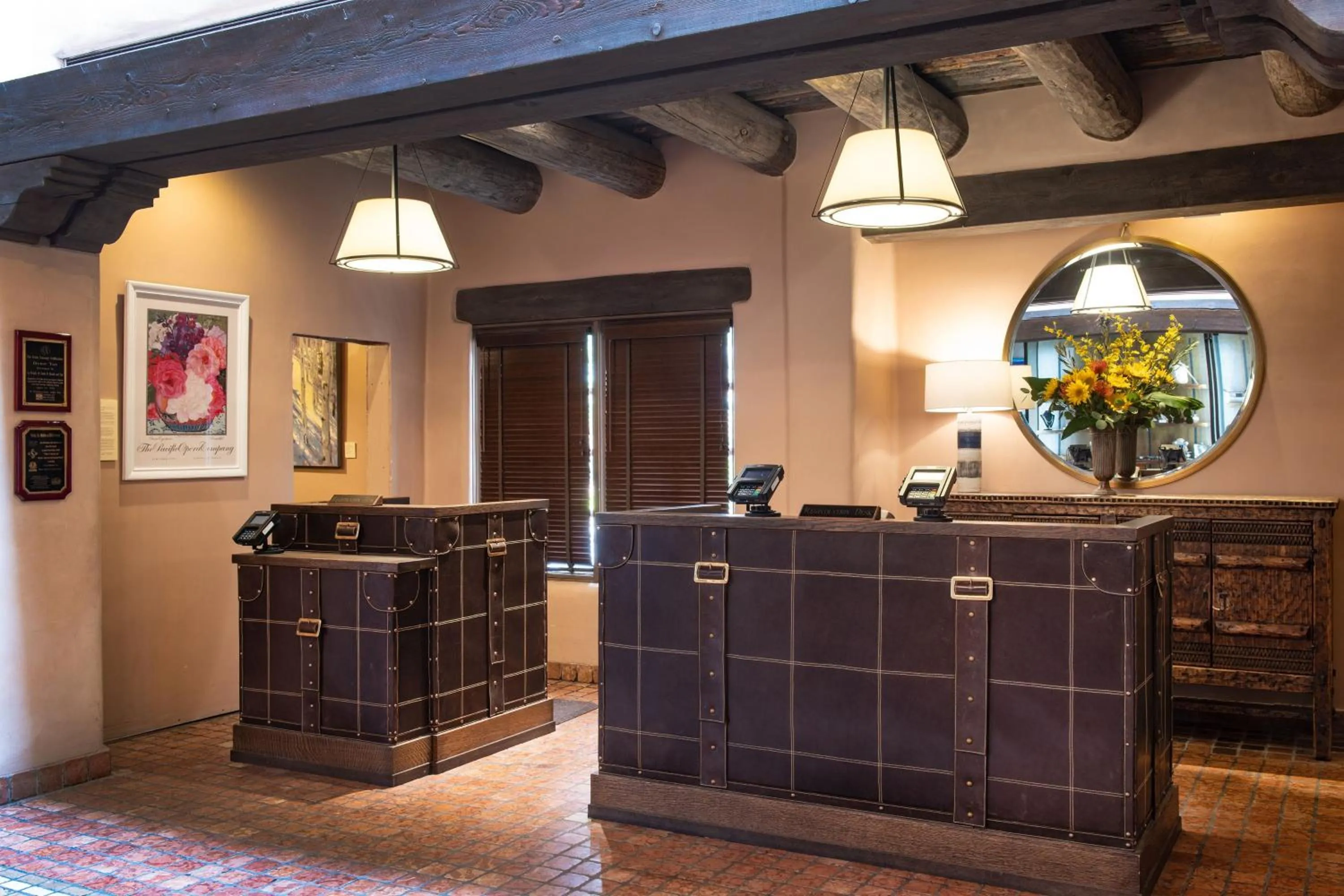 Lobby or reception in La Posada De Santa Fe, a Tribute Portfolio Resort & Spa