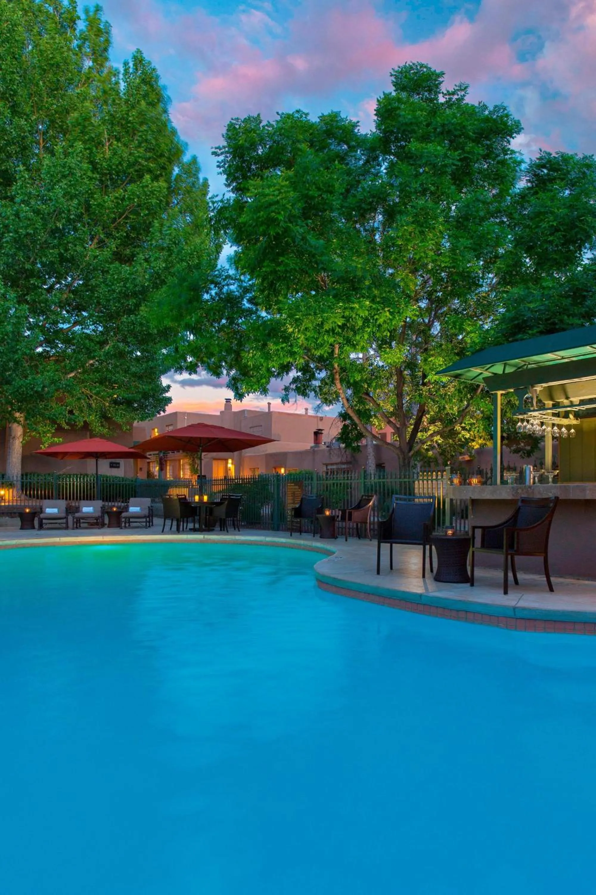 Swimming pool in La Posada De Santa Fe, a Tribute Portfolio Resort & Spa