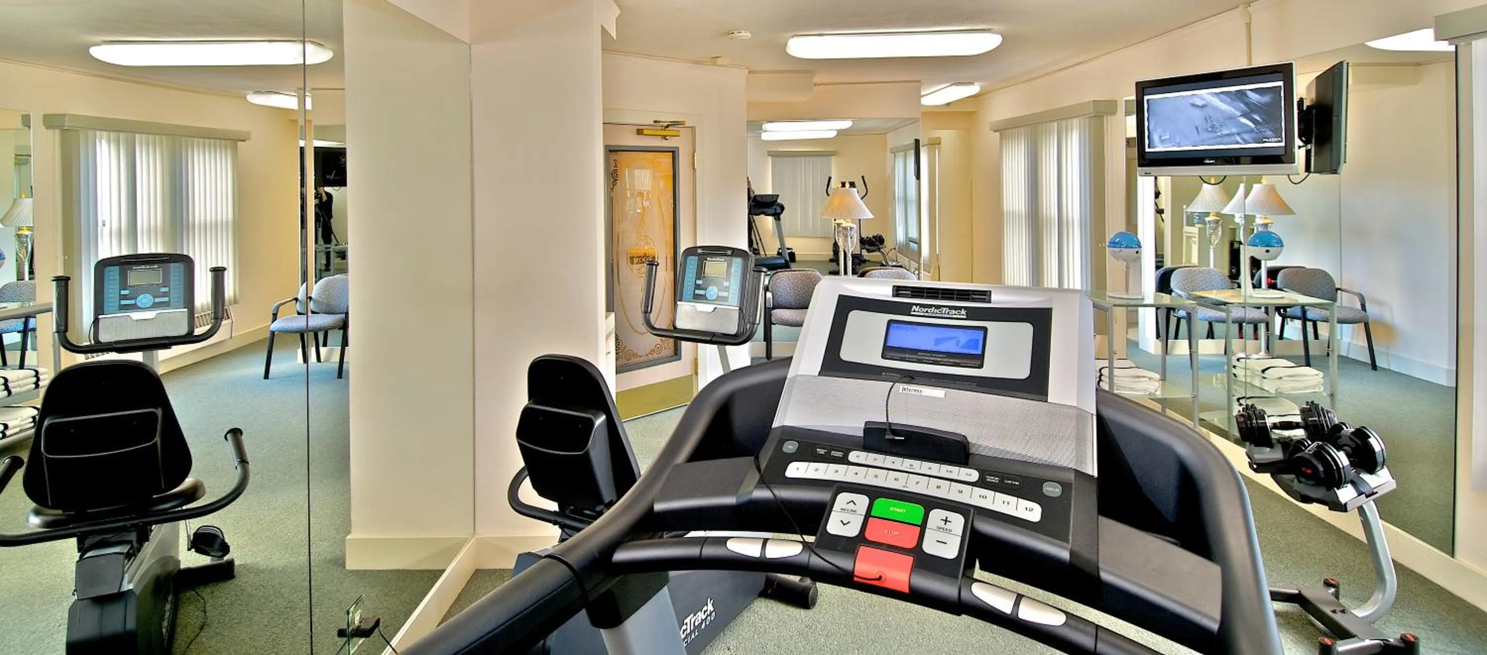 Fitness centre/facilities in Historic Anchorage Hotel