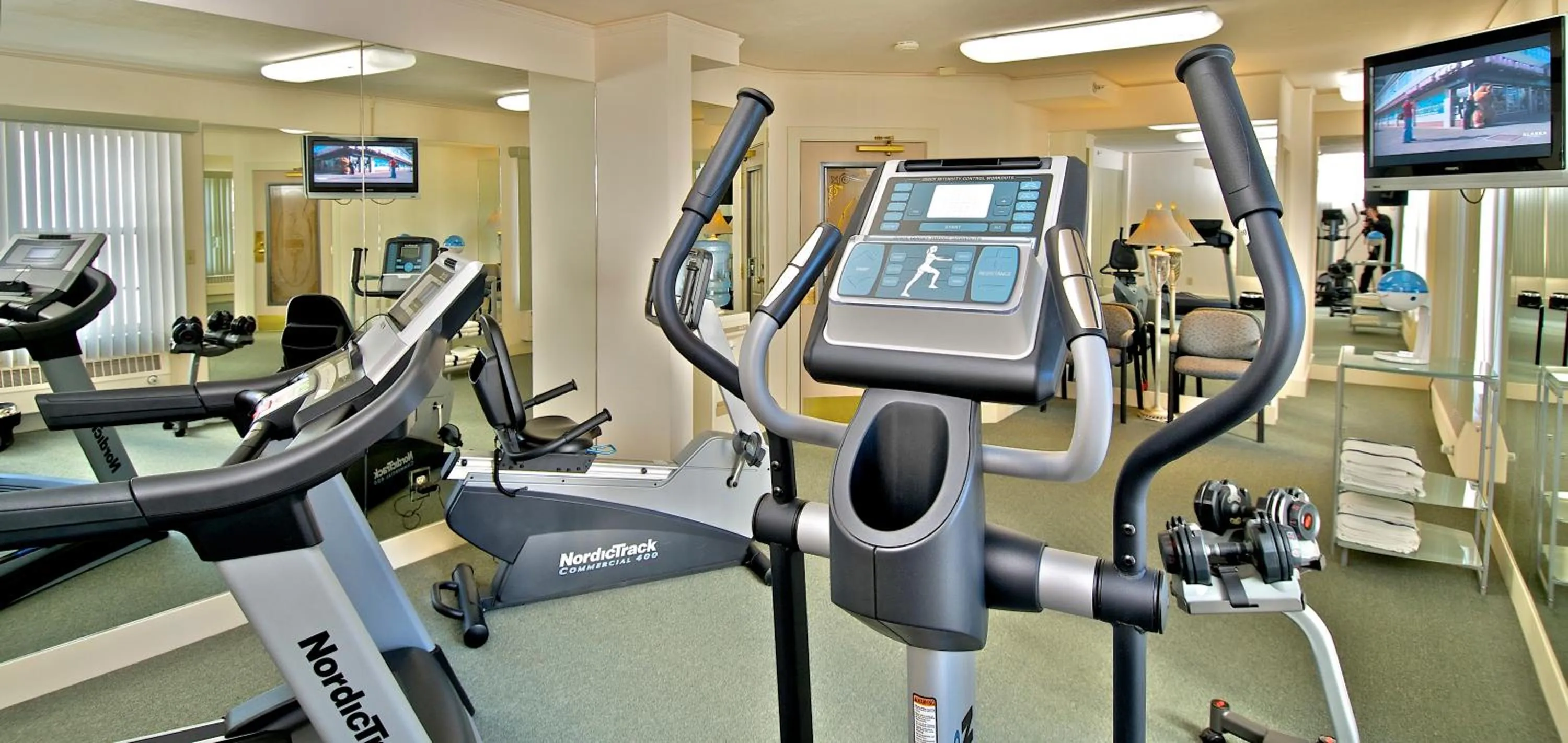 Fitness centre/facilities in Historic Anchorage Hotel