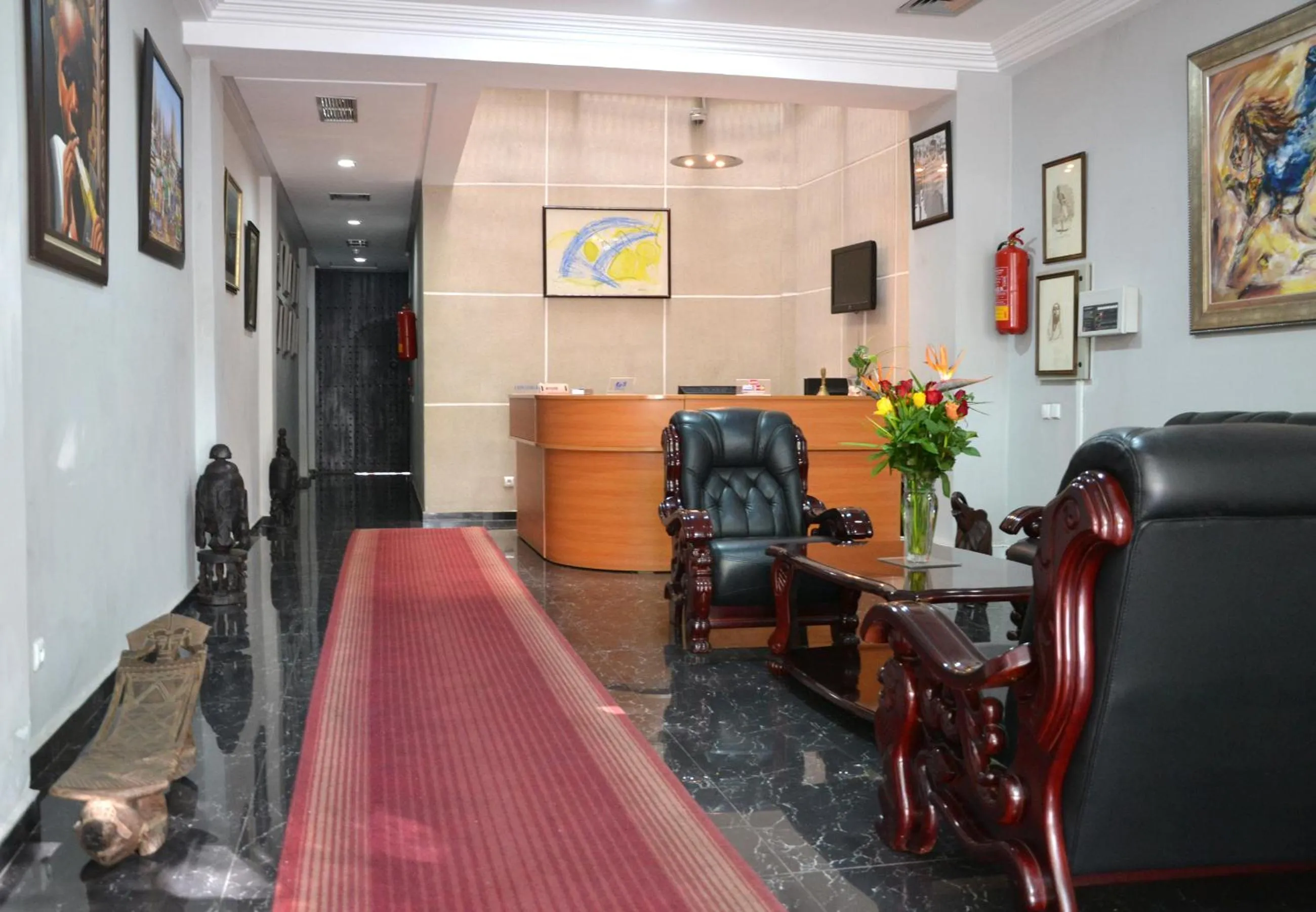 Lobby or reception in Ubay Hotel