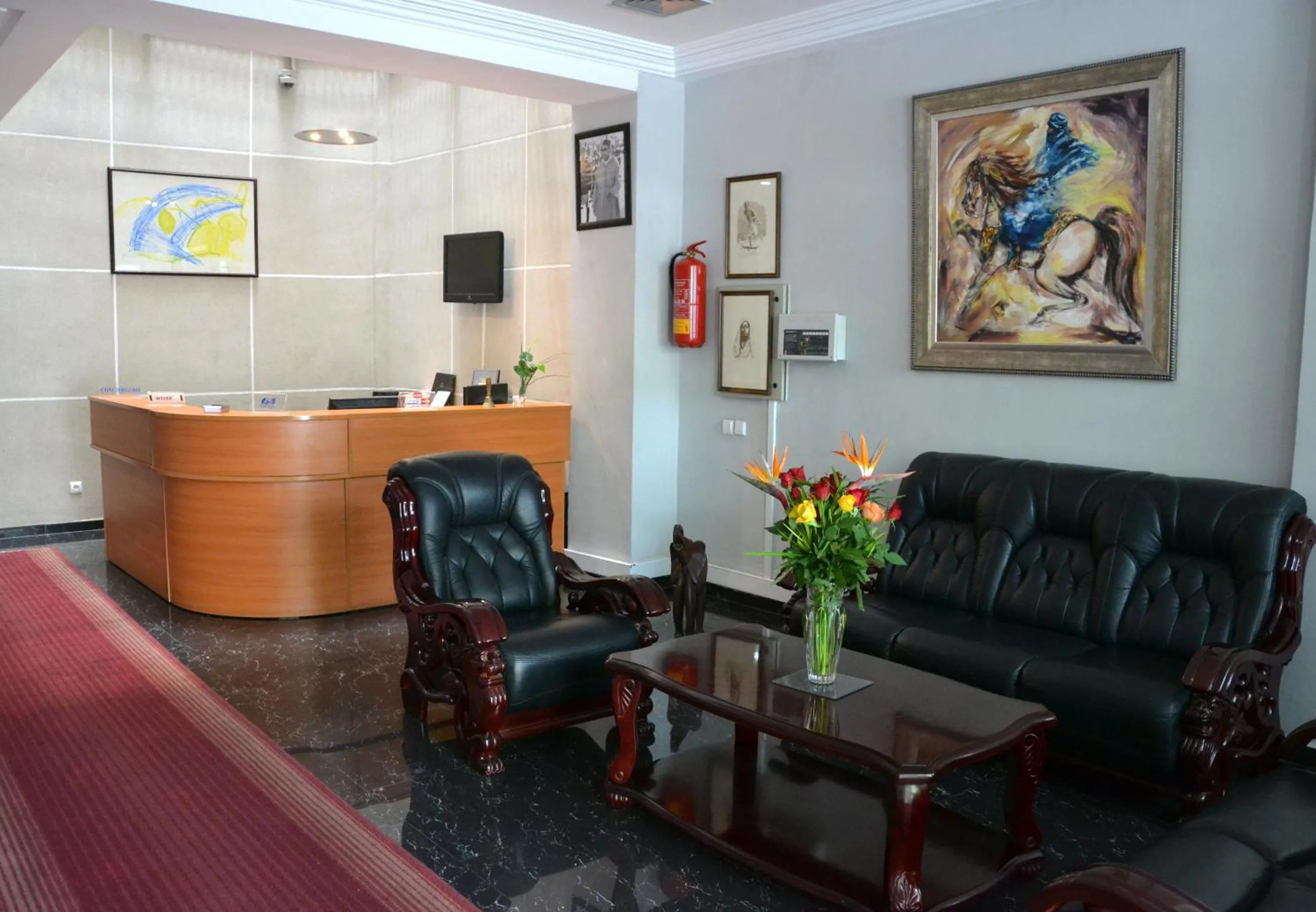 Lobby or reception in Ubay Hotel