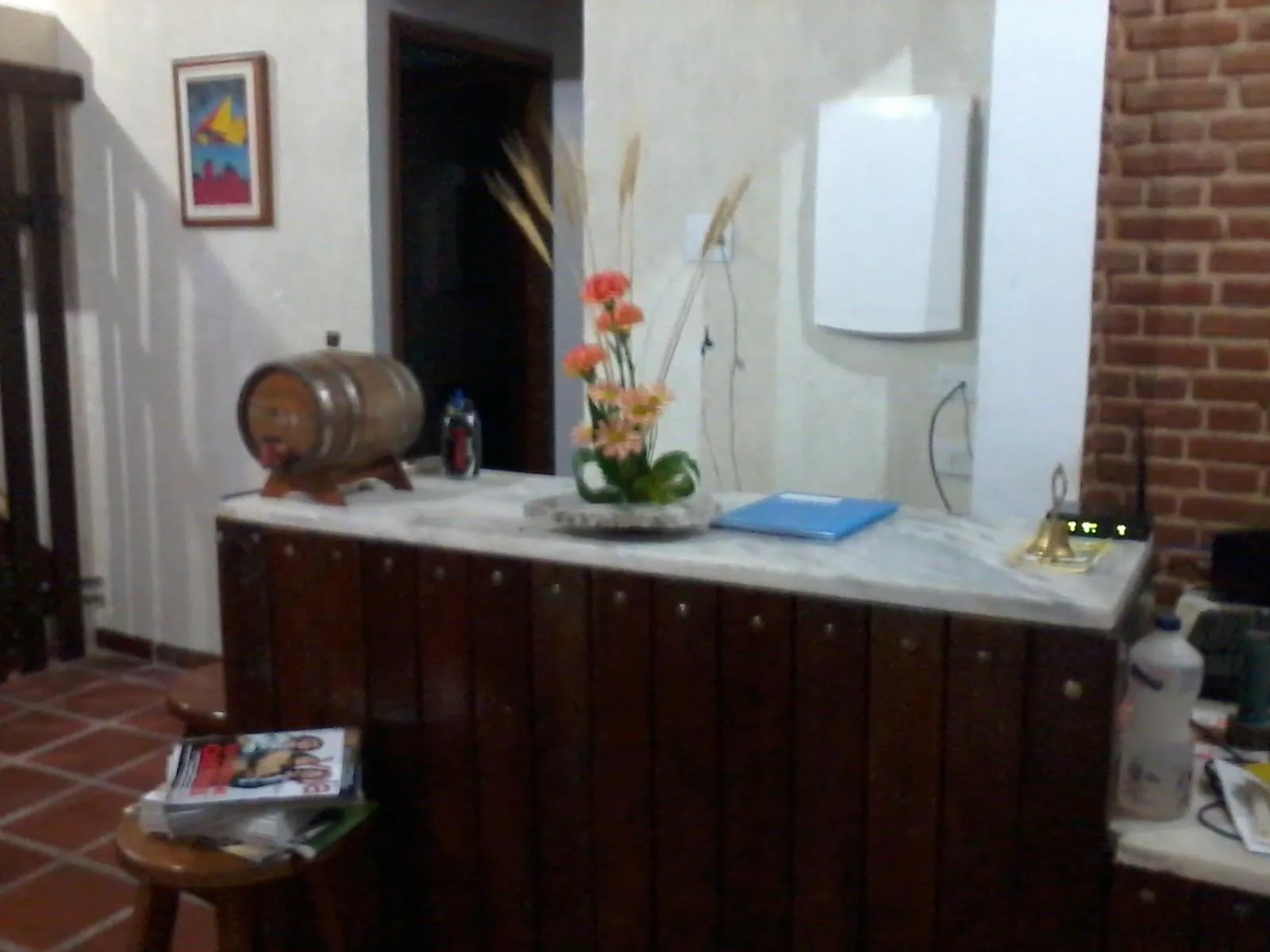 Lobby or reception in Pousada Edson