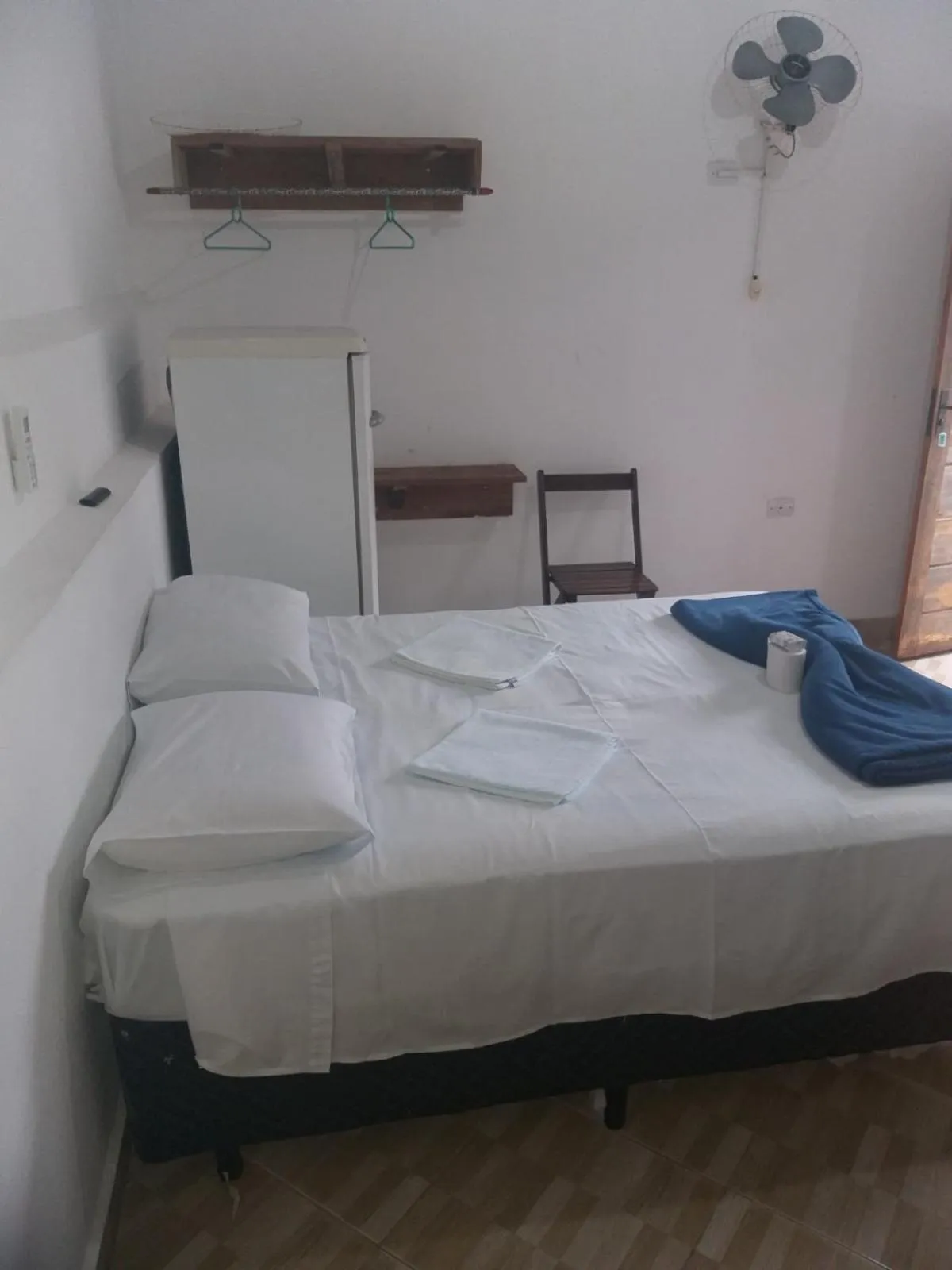 Bed in Pousada Edson