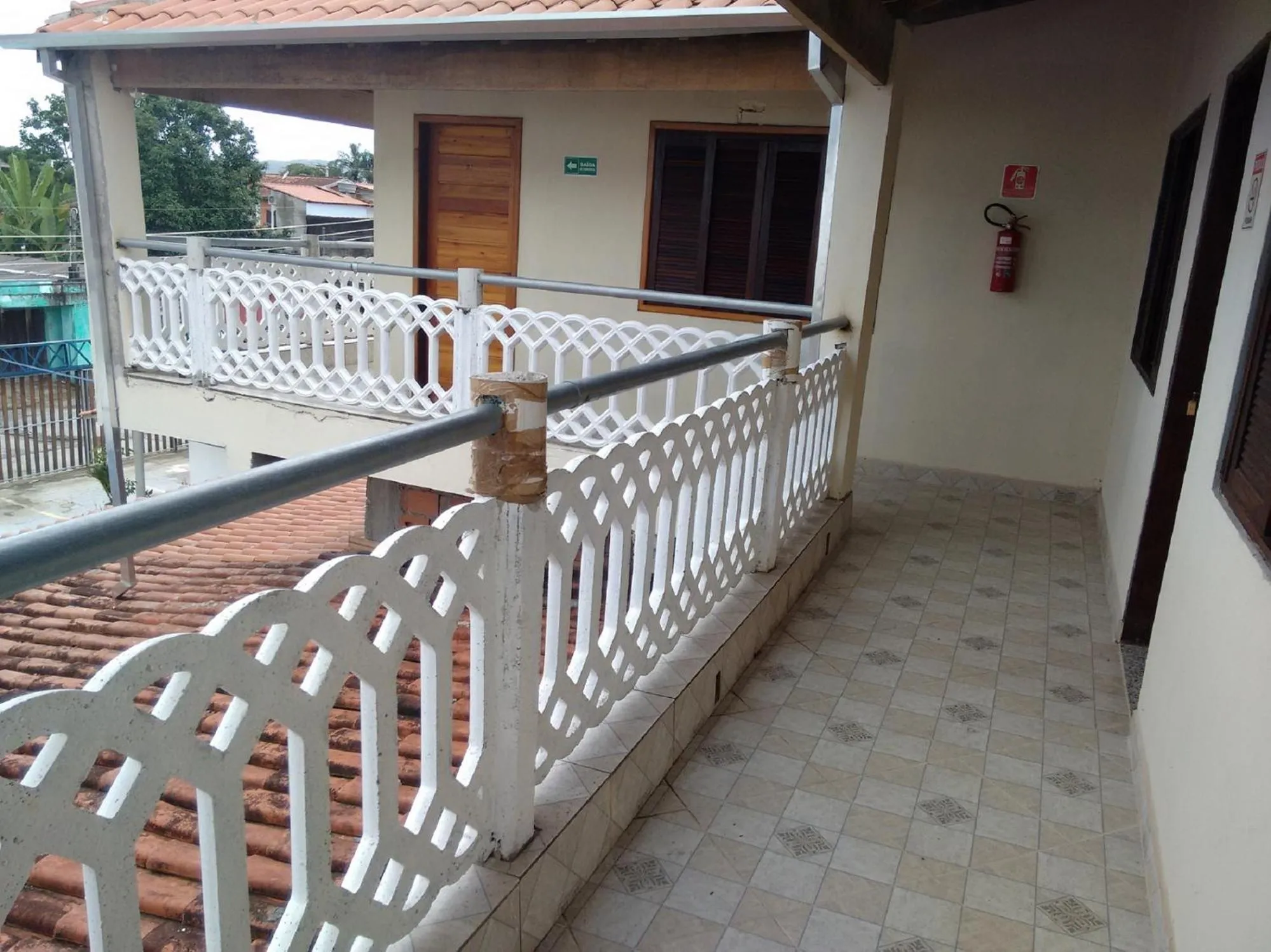 Decorative detail in Pousada Edson