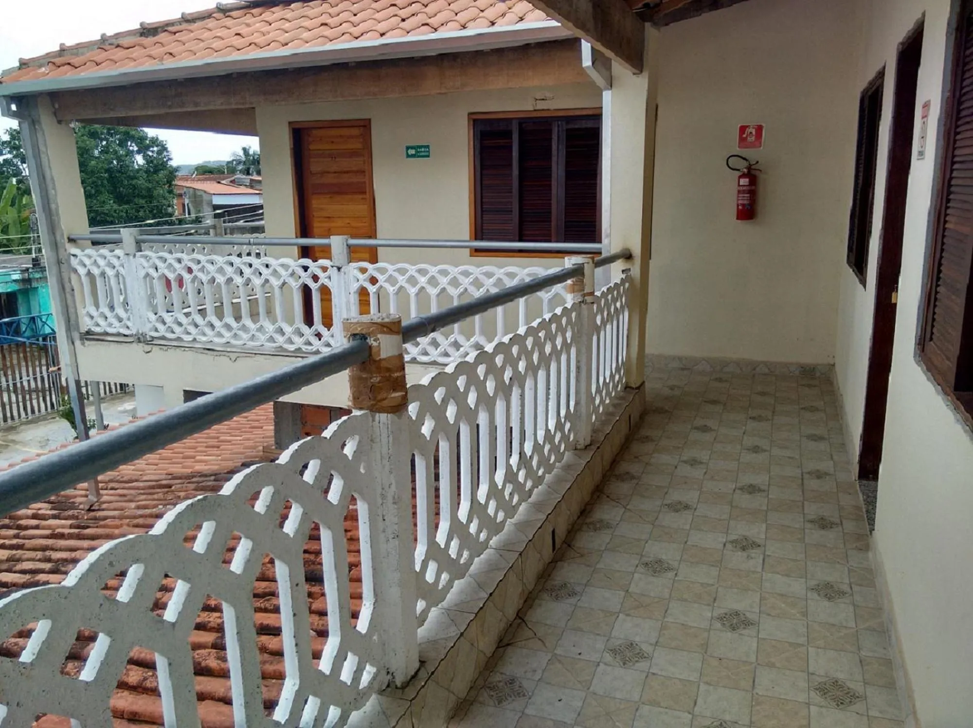 Decorative detail in Pousada Edson